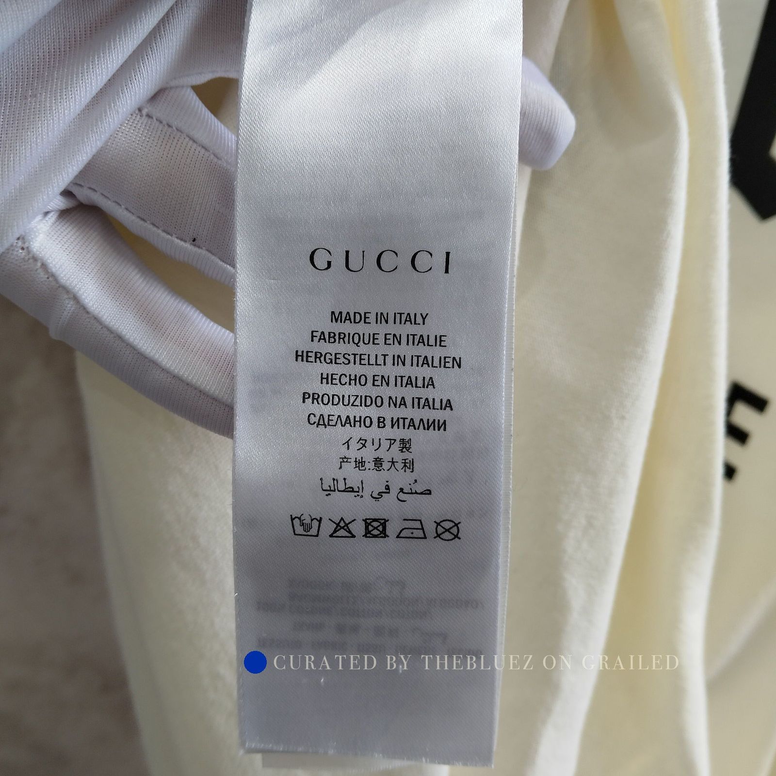 Gucci Vintage-Inspired Logo Graphic Tee Size US L / EU 52-54 / 3 - 4 Thumbnail