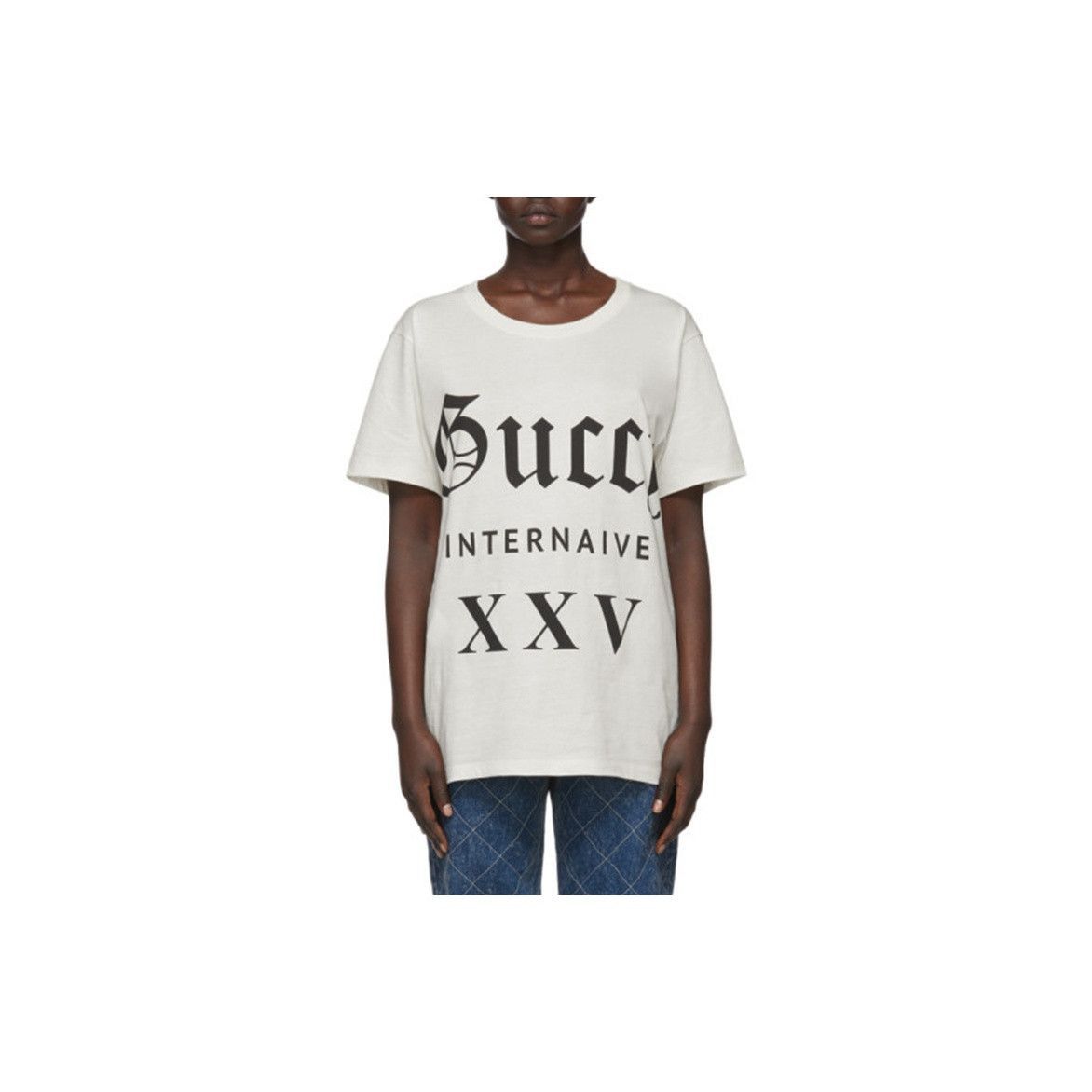 Gucci Vintage-Inspired Logo Graphic Tee Size US L / EU 52-54 / 3 - 7 Thumbnail