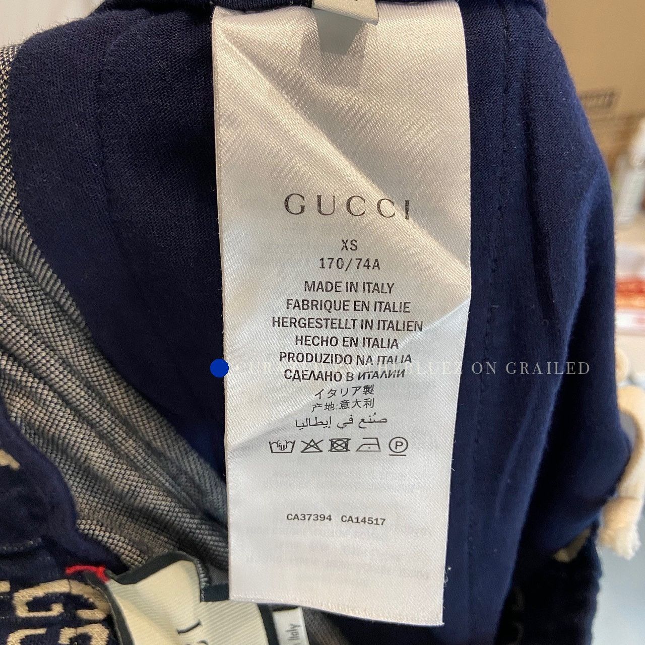 Gucci Blue GG Monogram Sweatpants in Size 28 Size US 28 / EU 44 - 4 Thumbnail