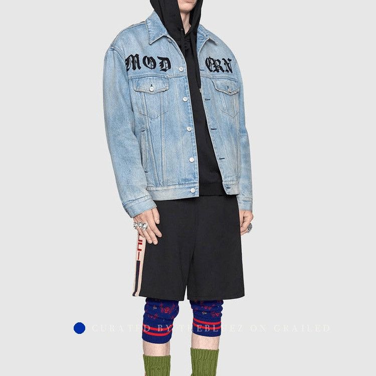 Gucci Black Logo Side Tape Shorts Size US 32 / EU 48 - 12 Thumbnail