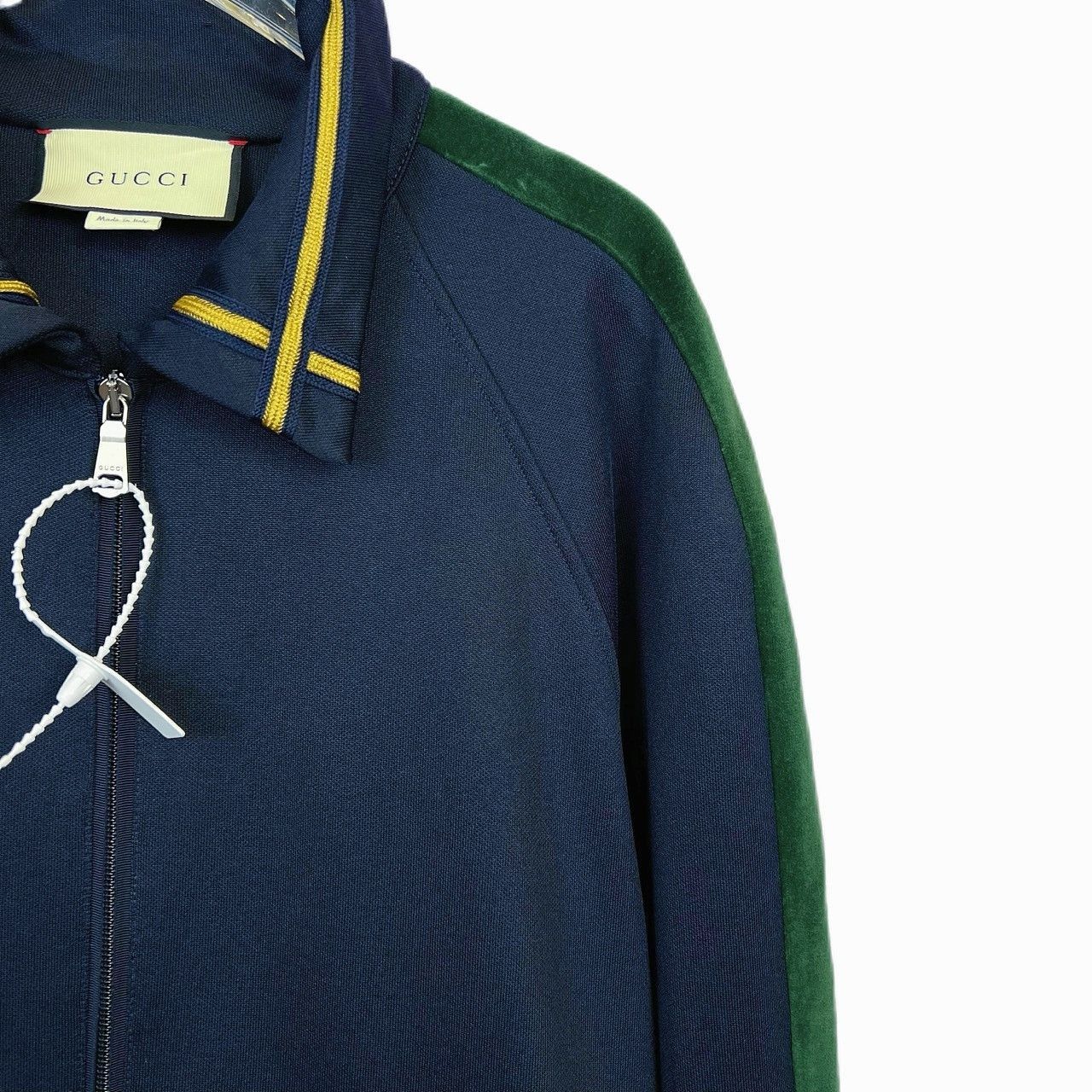 Gucci Blue Track Jacket with Snake Embroidery Size US M / EU 48-50 / 2 - 6 Thumbnail