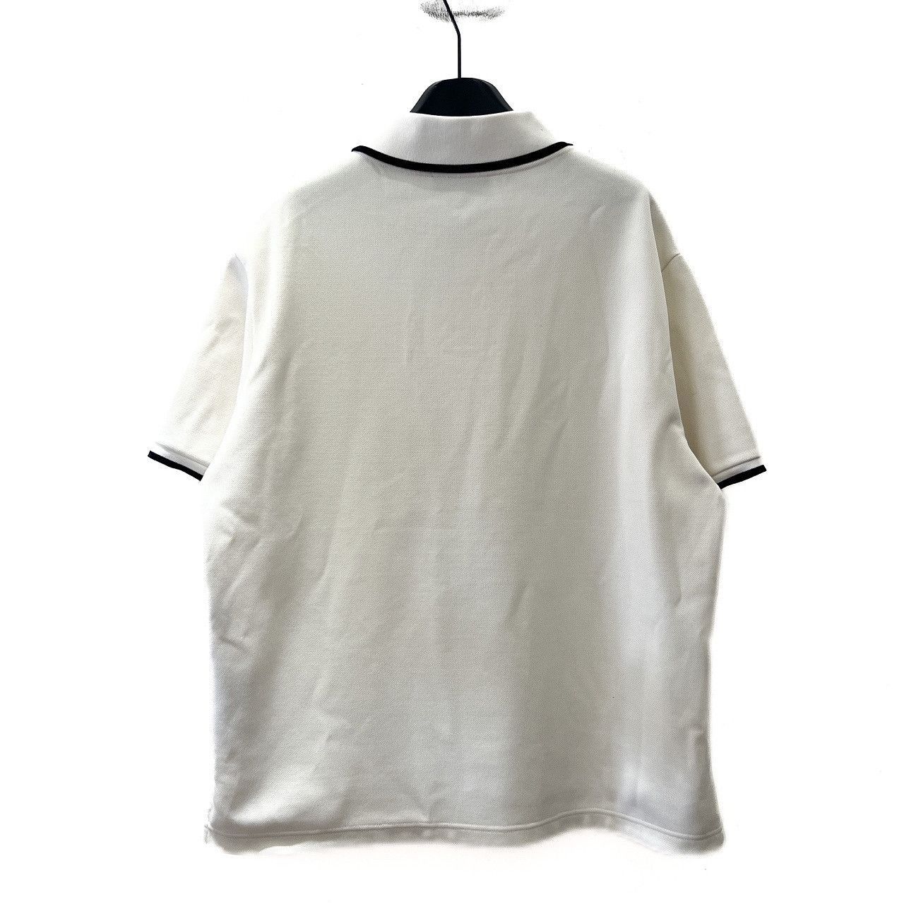 Gucci Classic Embroidered Polo Shirt in White Size US M / EU 48-50 / 2 - 2 Thumbnail