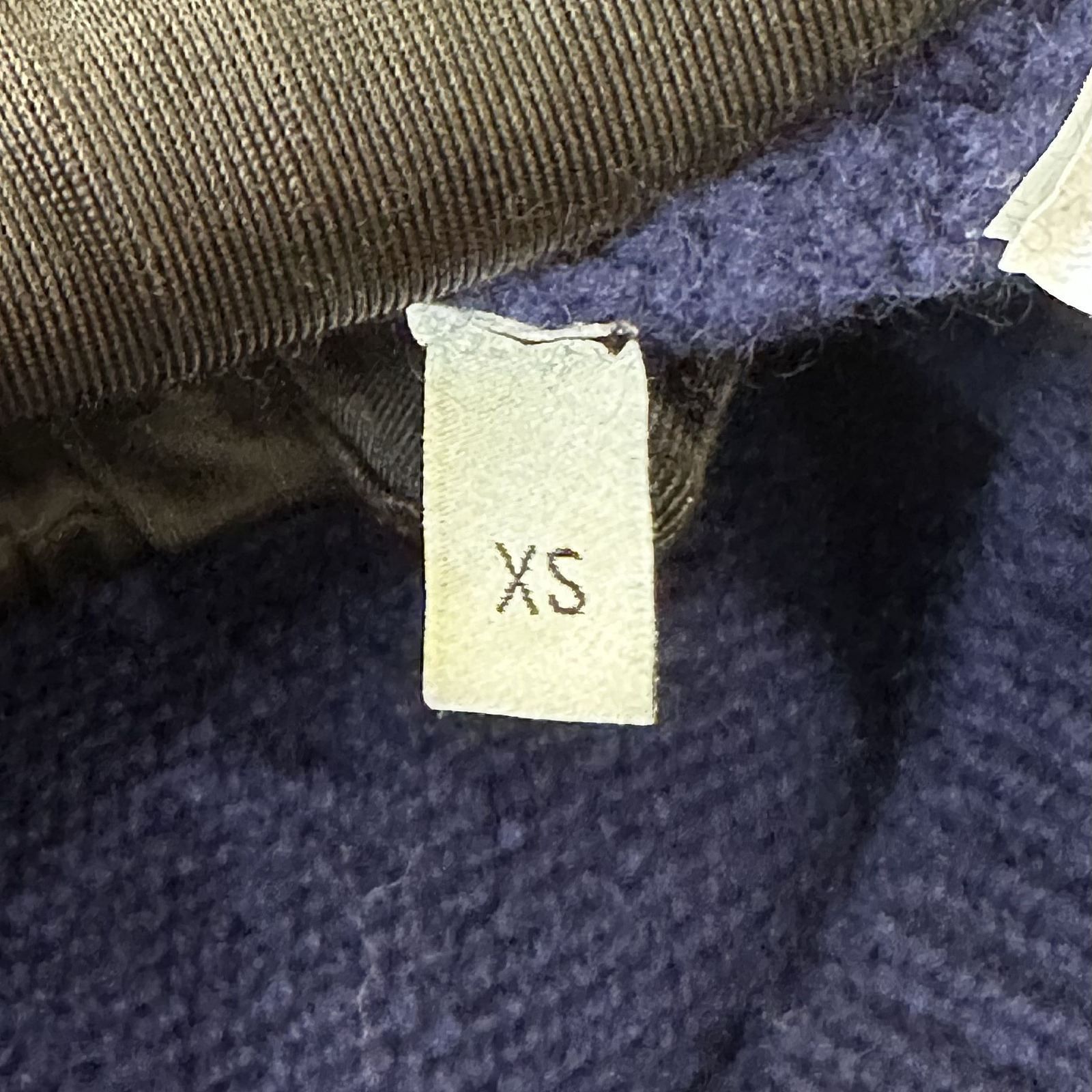 Gucci Blue V-Neck Sweater with Lyre Patch Size US XS / EU 42 / 0 - 8 Thumbnail