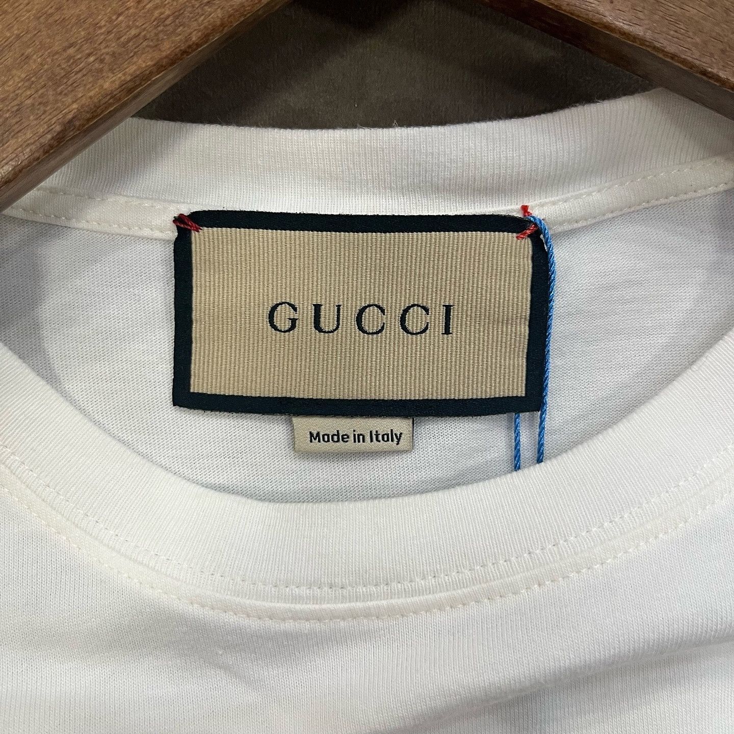 Gucci Interlocking G Logo T-Shirt in White Size US L / EU 52-54 / 3 - 3 Thumbnail
