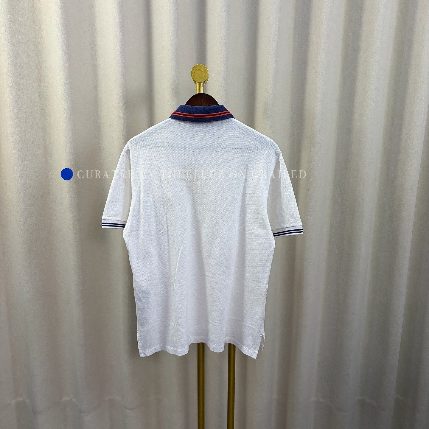 Gucci Classic Logo Polo in Crisp White Size US L / EU 52-54 / 3 - 2 Thumbnail