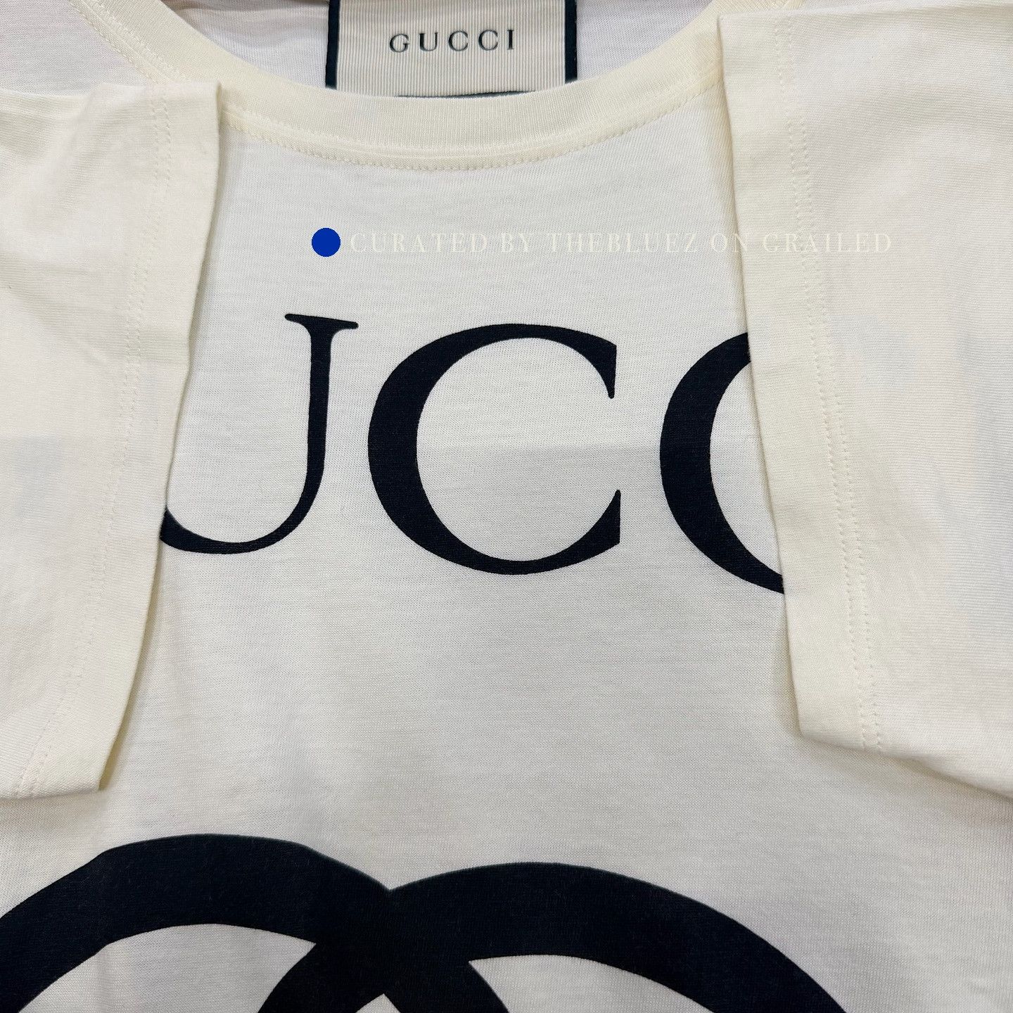 Gucci Interlocking G T-Shirt in White Size US XS / EU 42 / 0 - 6 Thumbnail