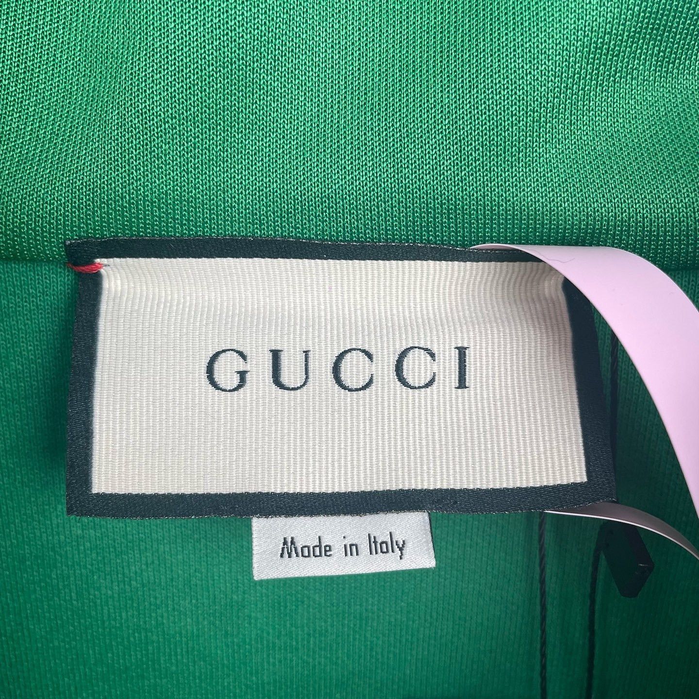 Gucci Logo Tape Track Jacket in Green Size US XL / EU 56 / 4 - 3 Thumbnail