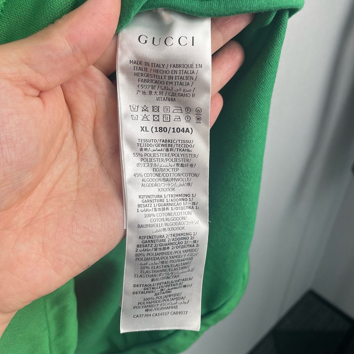 Gucci Logo Tape Track Jacket in Green Size US XL / EU 56 / 4 - 4 Thumbnail