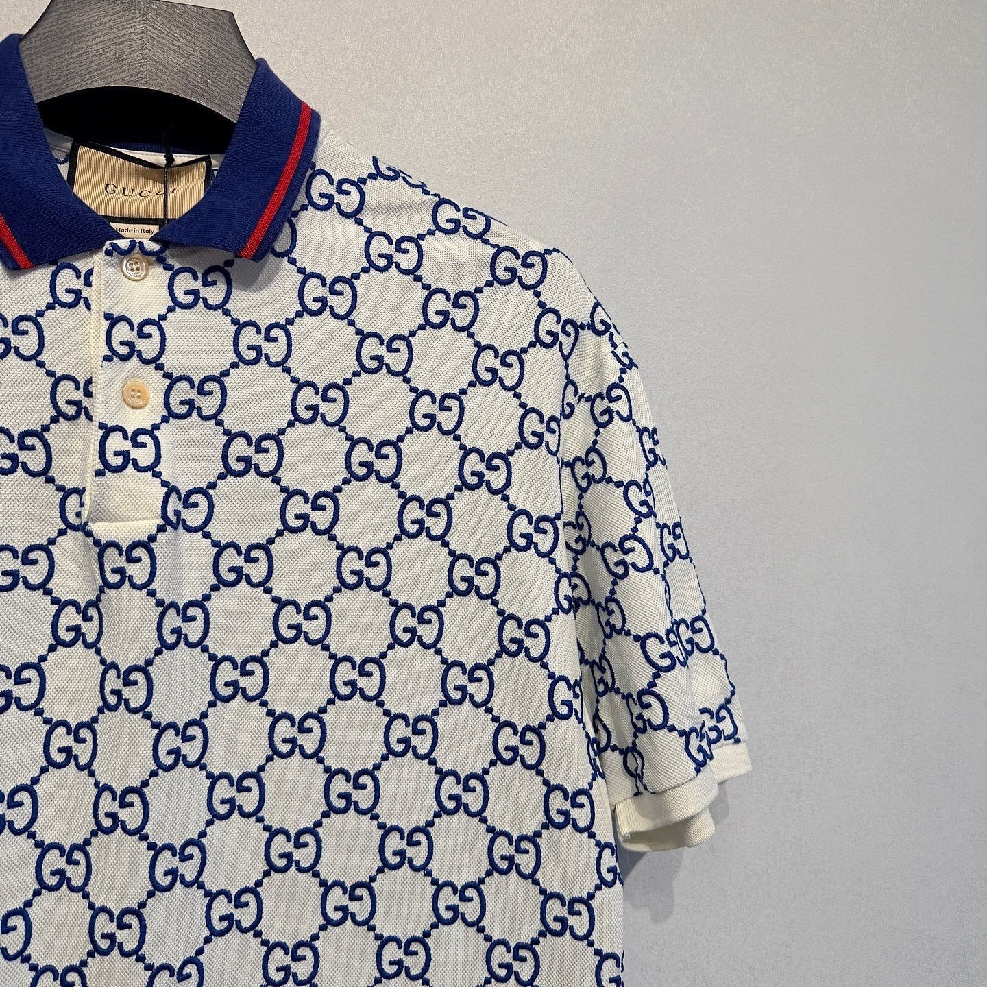Gucci Classic Logo Polo in Minimalist White Size US L / EU 52-54 / 3 - 7 Thumbnail