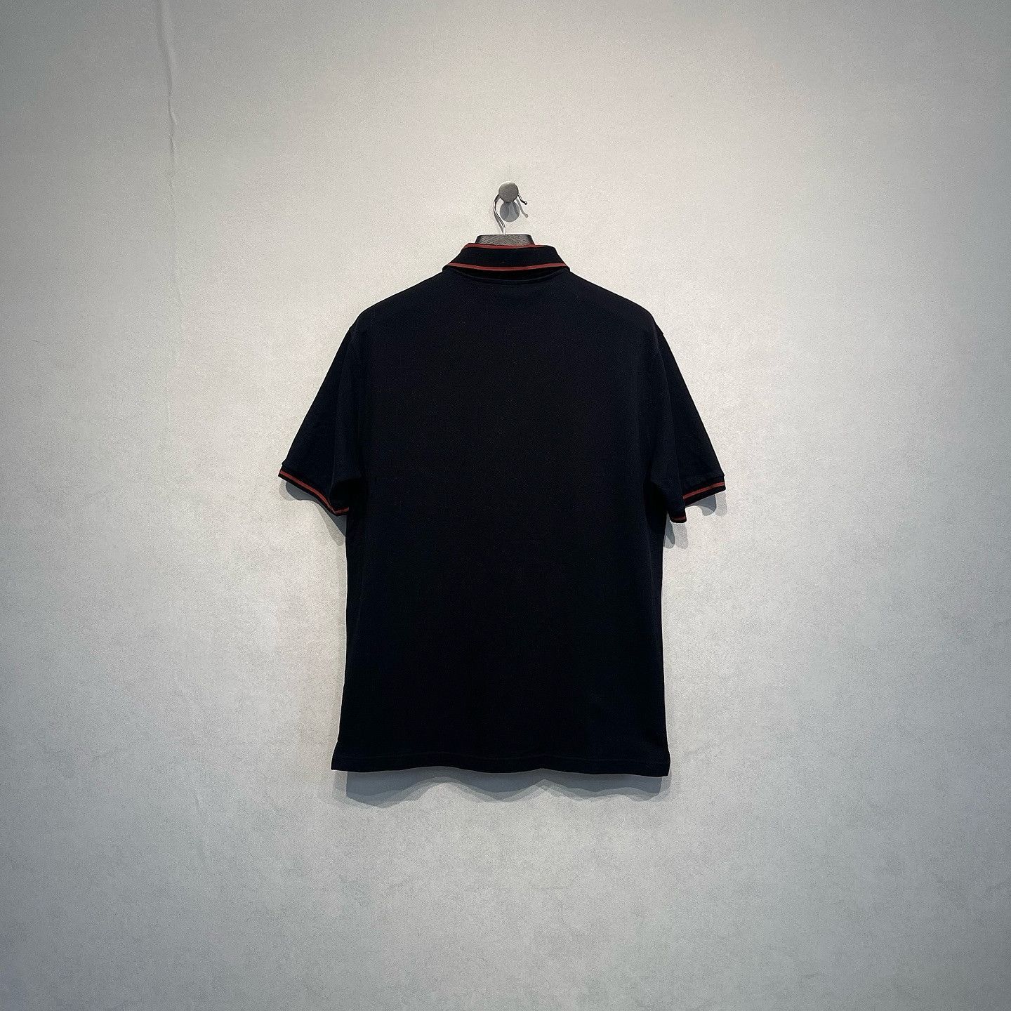 Gucci Classic Black Polo with Embroidery Size US M / EU 48-50 / 2 - 2 Thumbnail