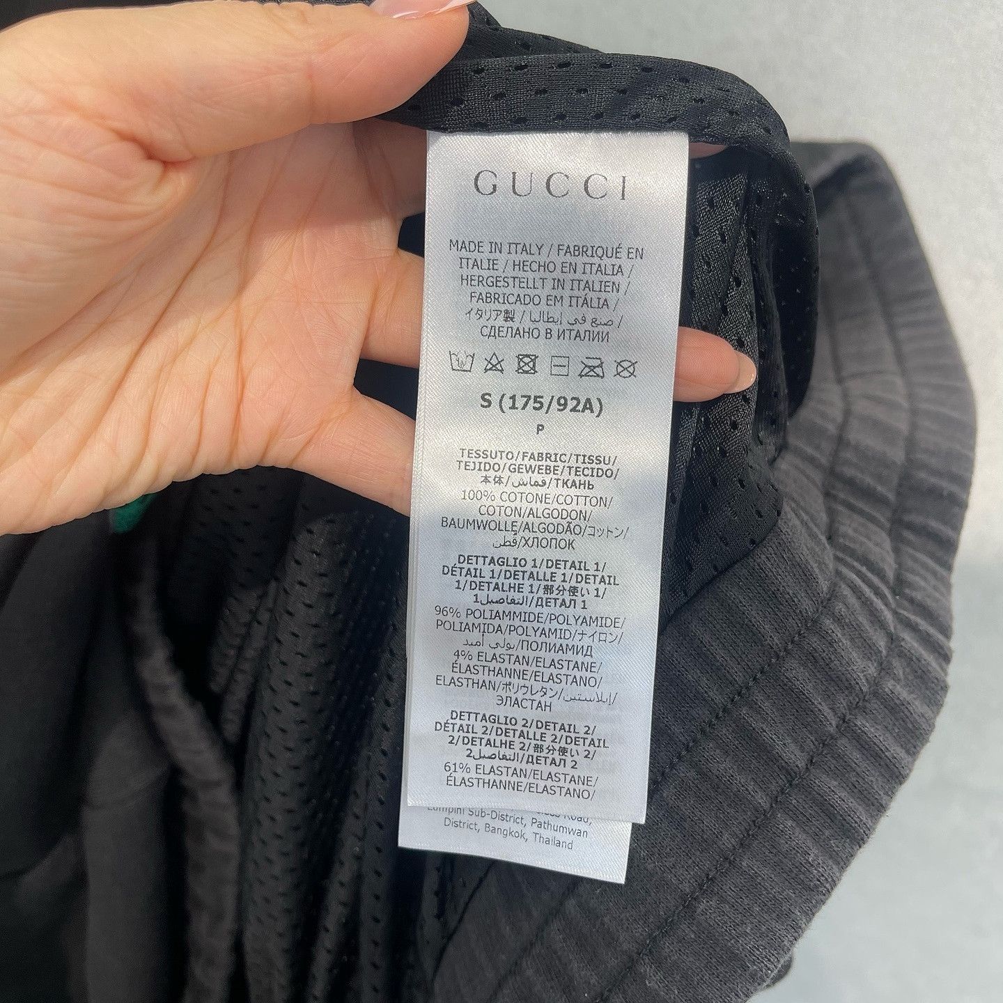 Gucci GG Logo Patch Hoodie in Black Size US S / EU 44-46 / 1 - 4 Thumbnail