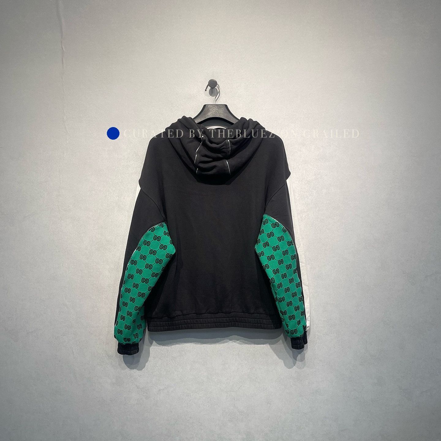 Gucci GG Logo Patch Hoodie in Black Size US S / EU 44-46 / 1 - 2 Thumbnail