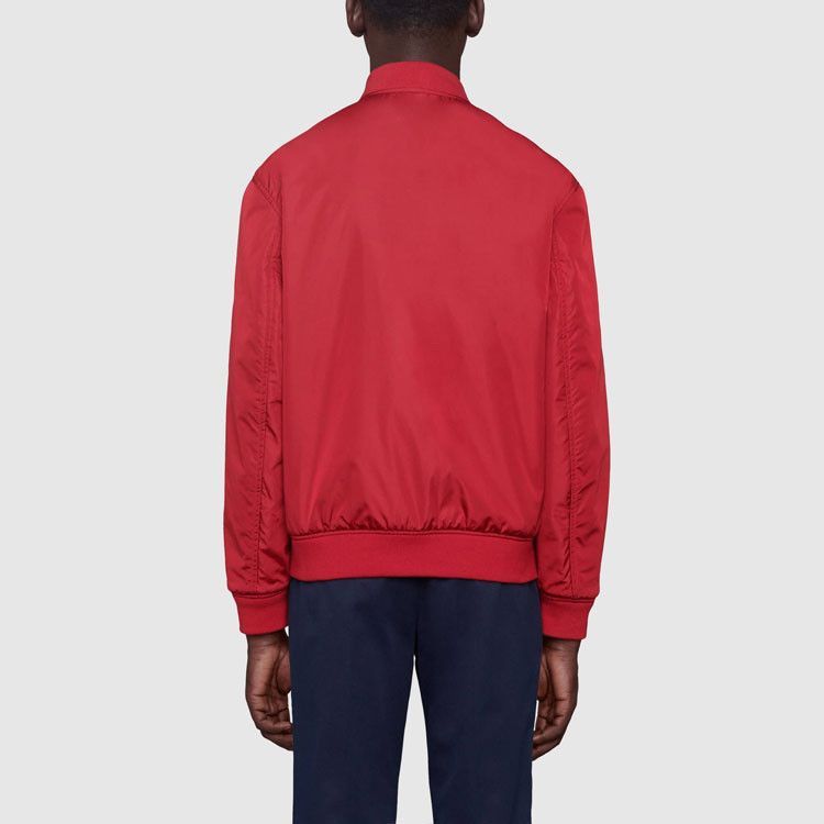 Gucci Stylish Reversible Bomber Jacket in Red Size US S / EU 44-46 / 1 - 10 Thumbnail