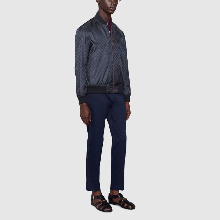 Gucci Stylish Reversible Bomber Jacket in Red Size US S / EU 44-46 / 1 - 13 Thumbnail