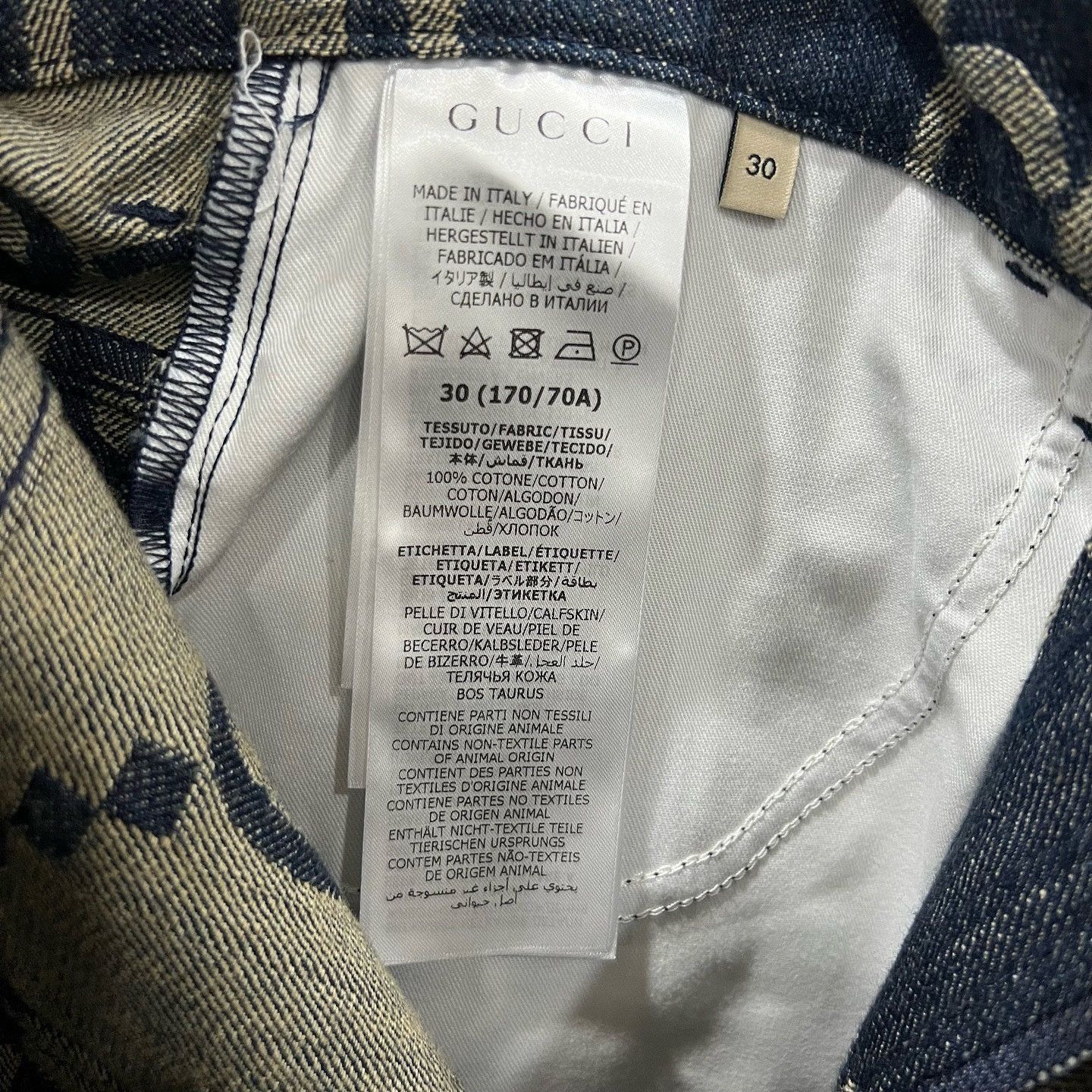 Gucci Stylish Denim Shorts in Blue Size US 30 / EU 46 - 4 Thumbnail