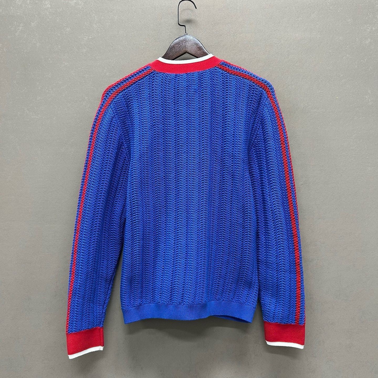 Gucci Blue Logo Knit Cardigan in XS Size US XS / EU 42 / 0 - 2 Thumbnail