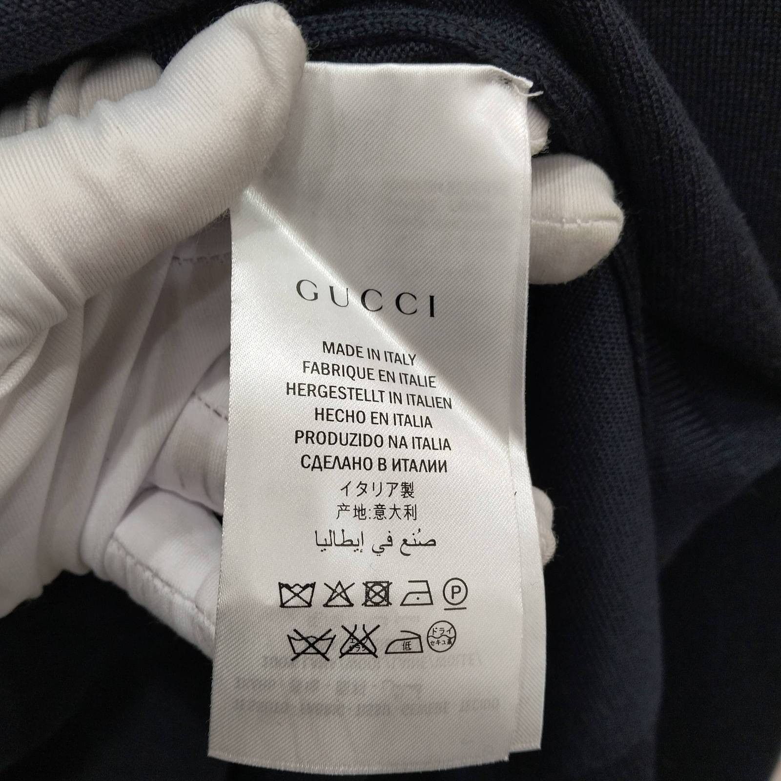 Gucci Black V-Neck Wool Sweater Size US L / EU 52-54 / 3 - 4 Thumbnail