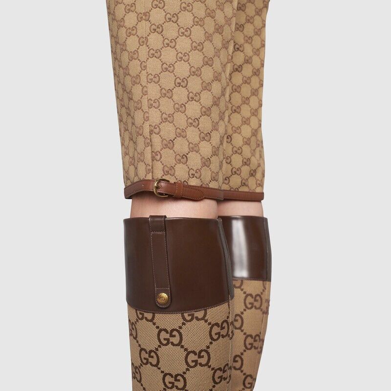 Gucci Monogram Beige Shorts in Size 30 Size US 30 / EU 46 - 10 Thumbnail