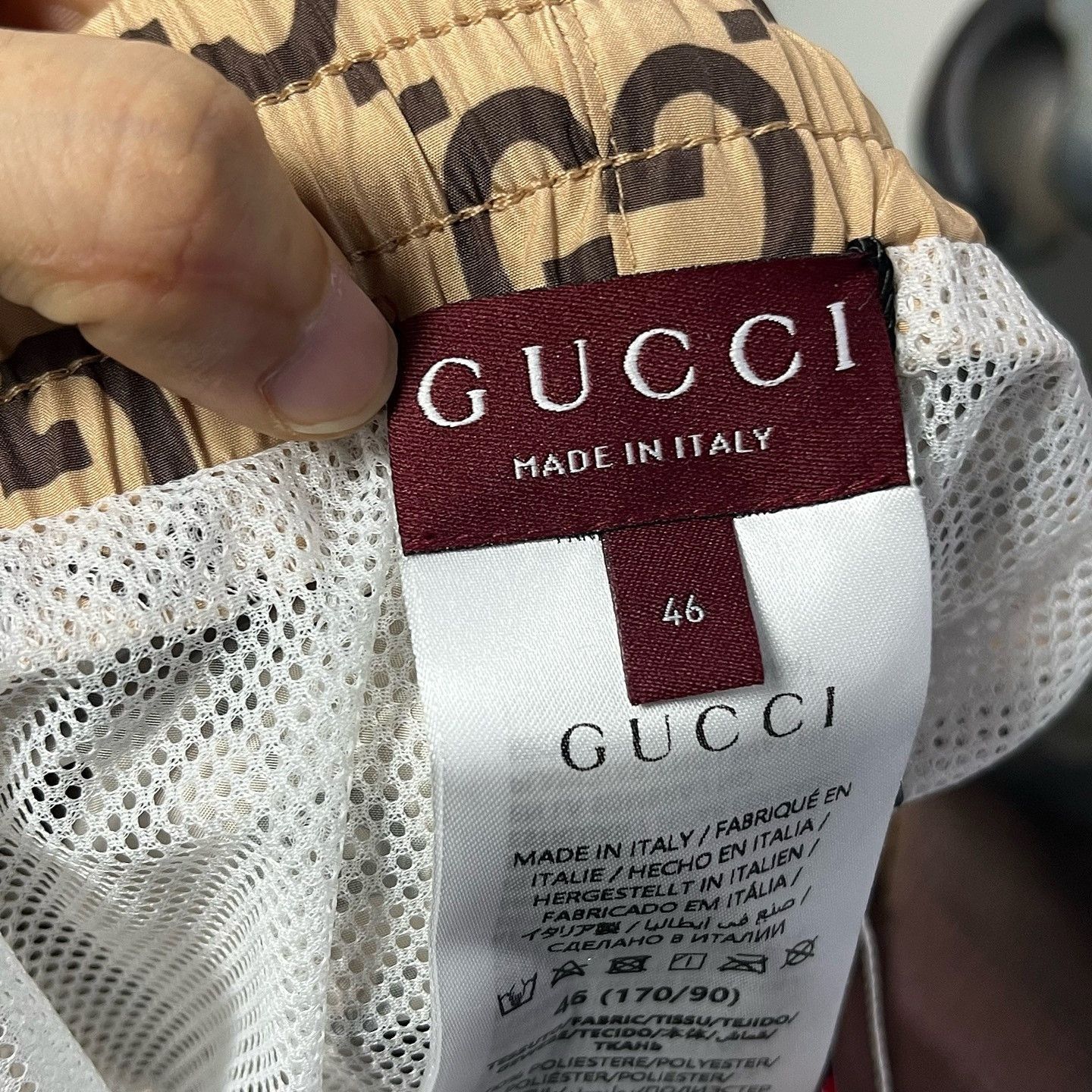 Gucci Brown GG Monogram Shorts in Size 30 Size US 30 / EU 46 - 3 Thumbnail