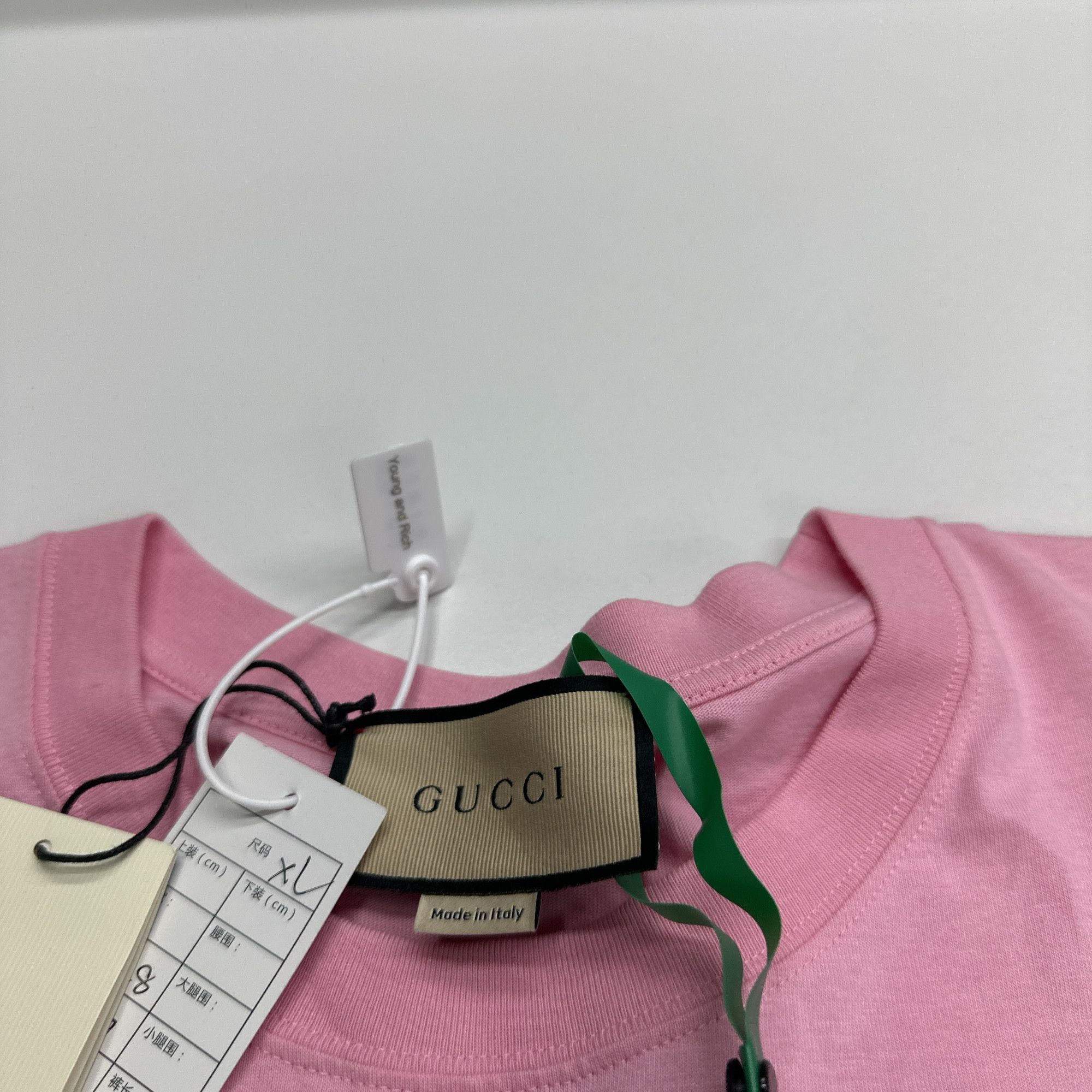 Gucci Hollywood Babylon Pink T-Shirt in Size XL Size US XL / EU 56 / 4 - 3 Thumbnail