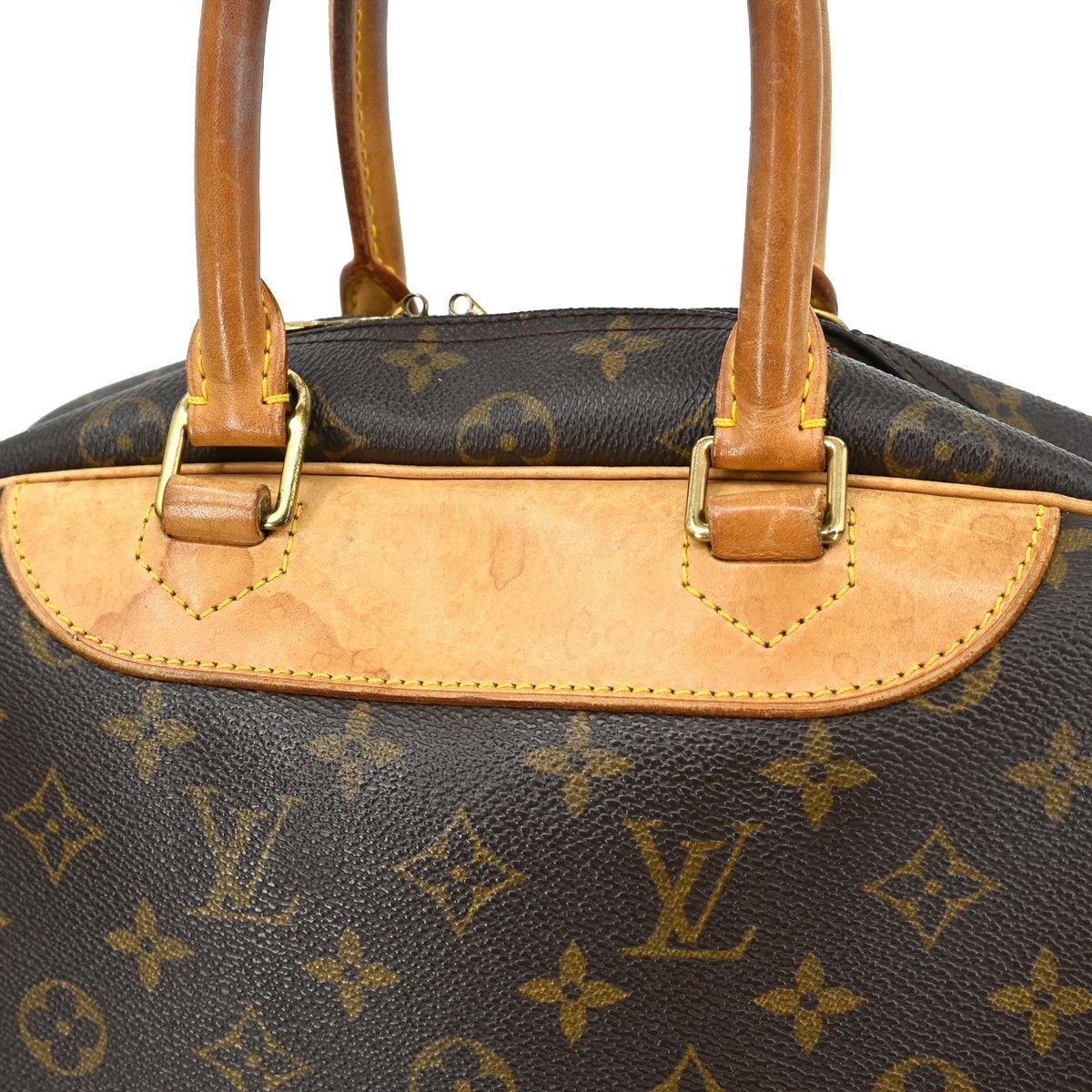 Louis Vuitton Louis Vuitton Deauville Handbag Monogram Canvas Size ONE SIZE - 9 Thumbnail