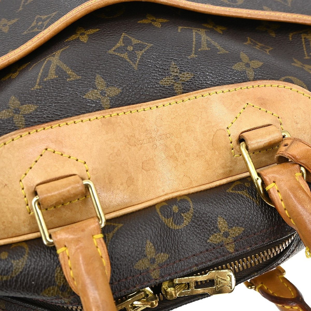 Louis Vuitton Louis Vuitton Deauville Handbag Monogram Canvas Size ONE SIZE - 10 Thumbnail