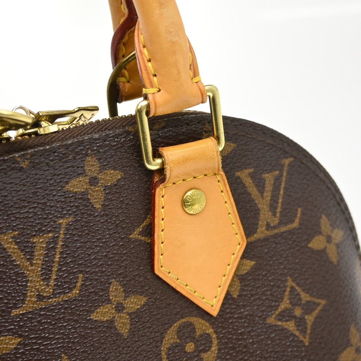 Louis Vuitton Louis Vuitton Alma Handbag Monogram Canvas Size ONE SIZE - 13 Thumbnail