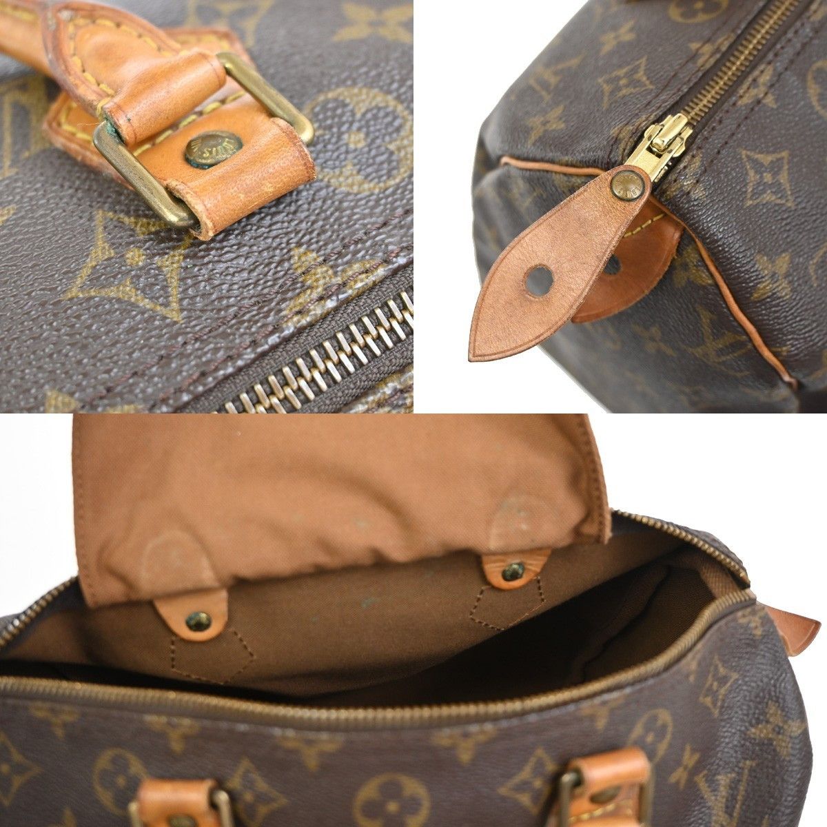 Louis Vuitton Louis Vuitton Speedy Handbag Monogram Canvas Size ONE SIZE - 12 Thumbnail