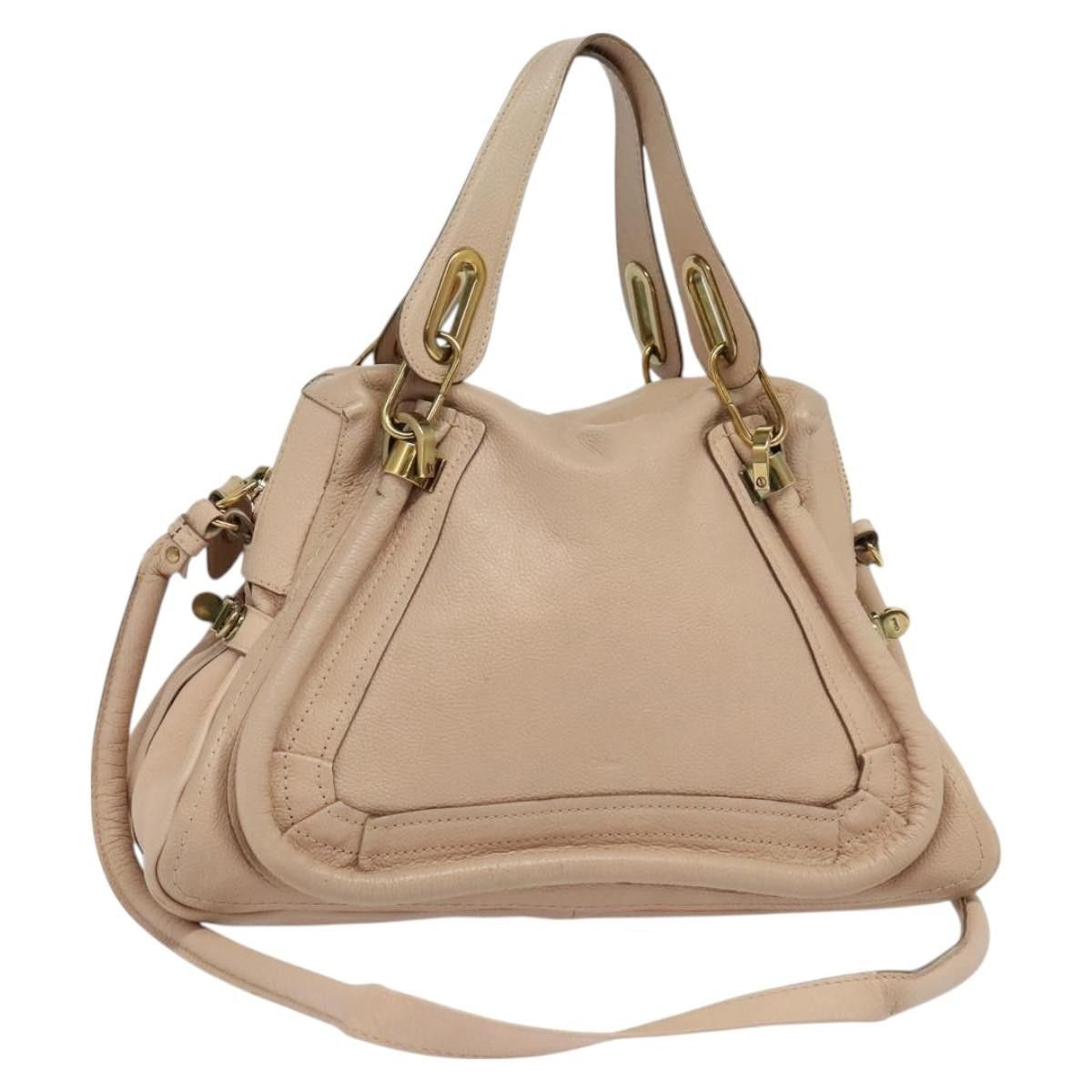 Chloe Chloe Paraty Handbag Quilted Leather Size ONE SIZE - 16 Thumbnail