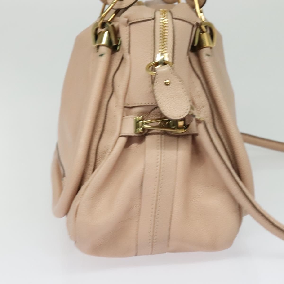 Chloe Chloe Paraty Handbag Quilted Leather Size ONE SIZE - 3 Thumbnail
