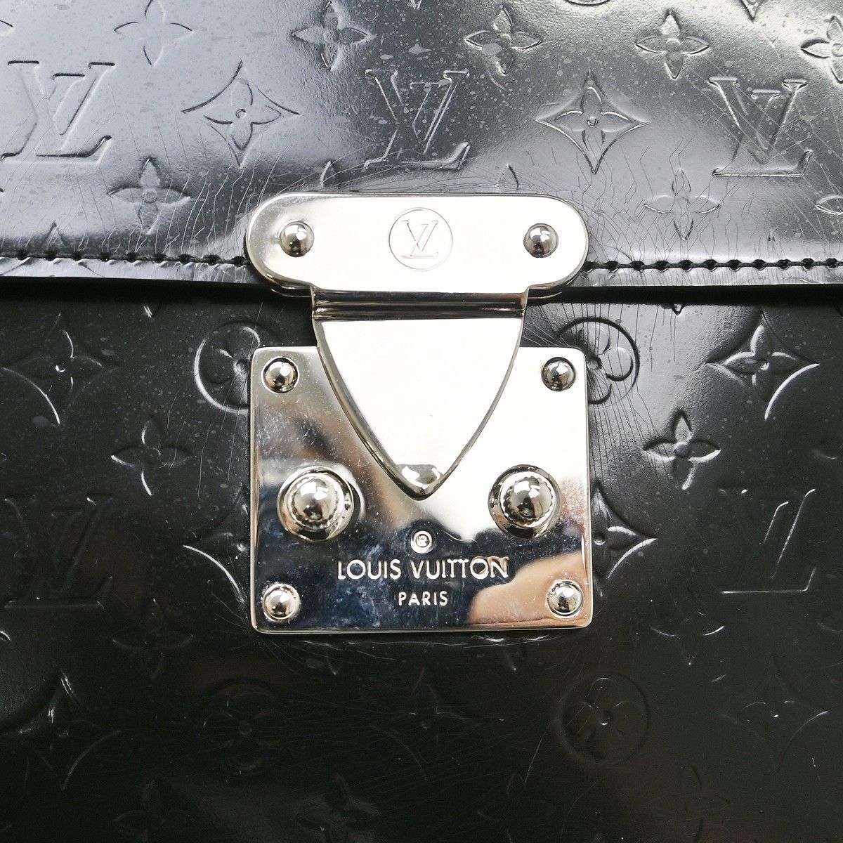 Louis Vuitton Louis Vuitton Anouchka Handbag Monogram Glace Leather Size ONE SIZE - 11 Thumbnail