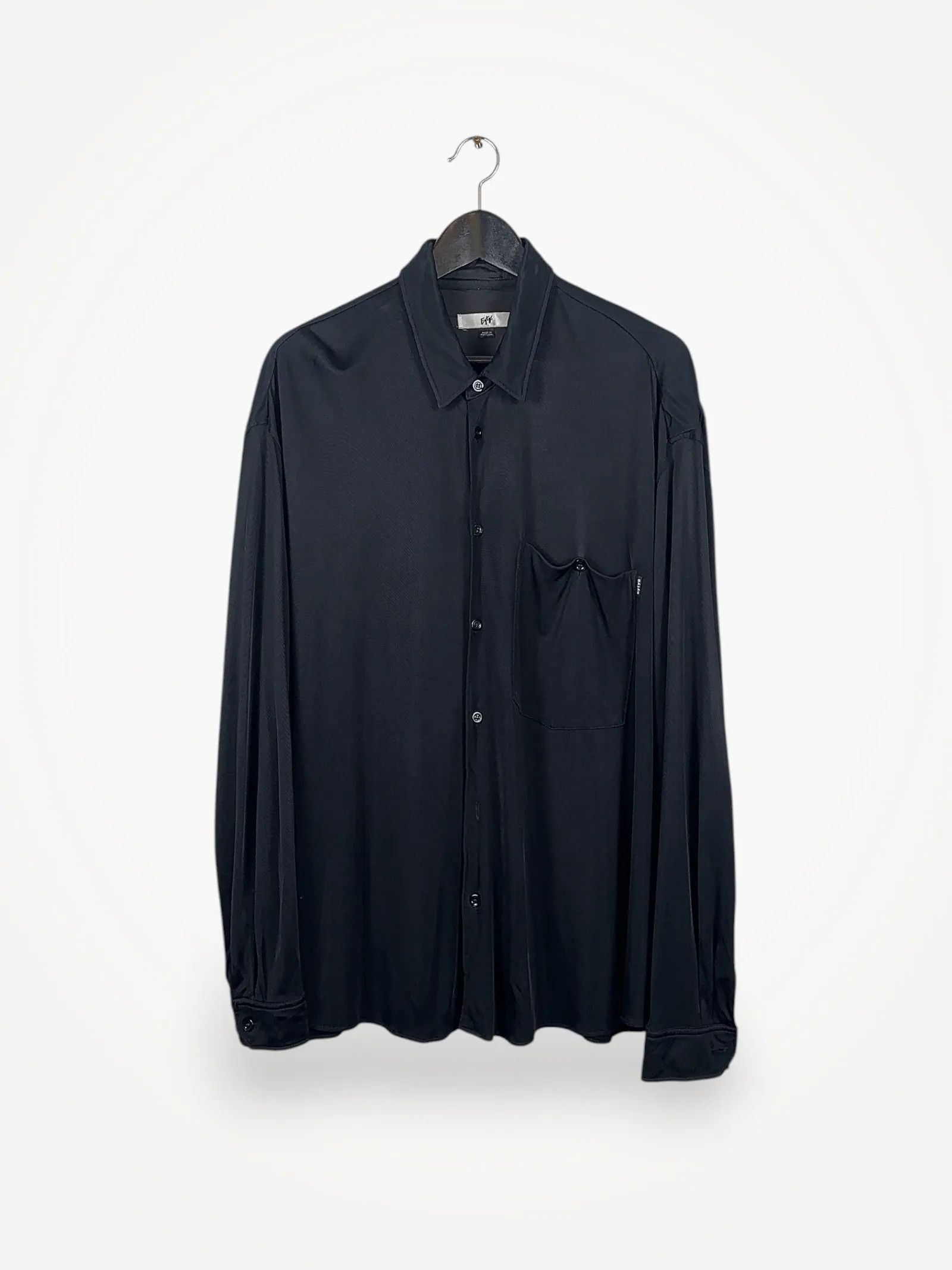Eytys Eytys Monte Black Shirt Size L / US 10 / IT 46 - 2 Thumbnail