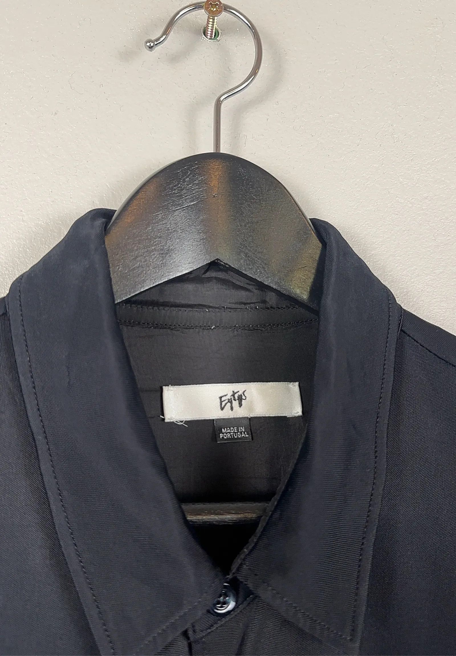 Eytys Eytys Monte Black Shirt Size L / US 10 / IT 46 - 3 Thumbnail