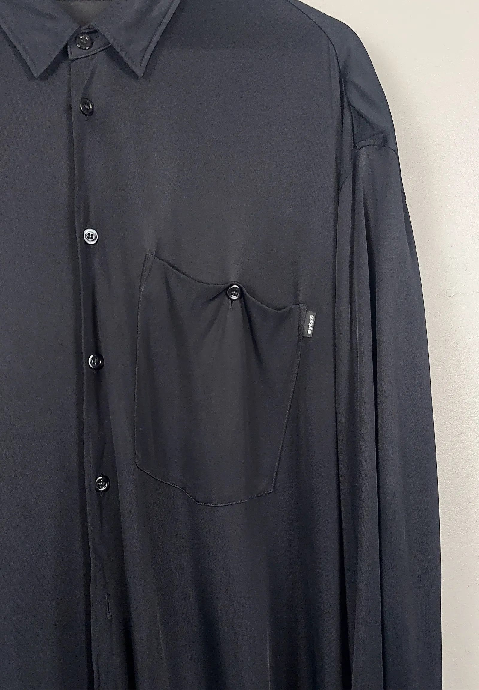 Eytys Eytys Monte Black Shirt Size L / US 10 / IT 46 - 6 Thumbnail
