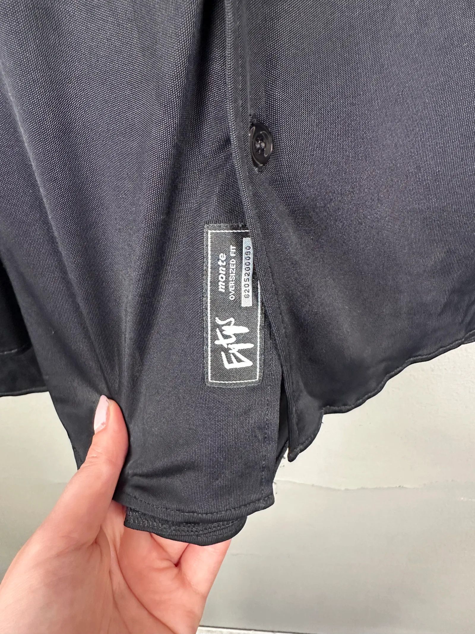 Eytys Eytys Monte Black Shirt Size L / US 10 / IT 46 - 7 Thumbnail