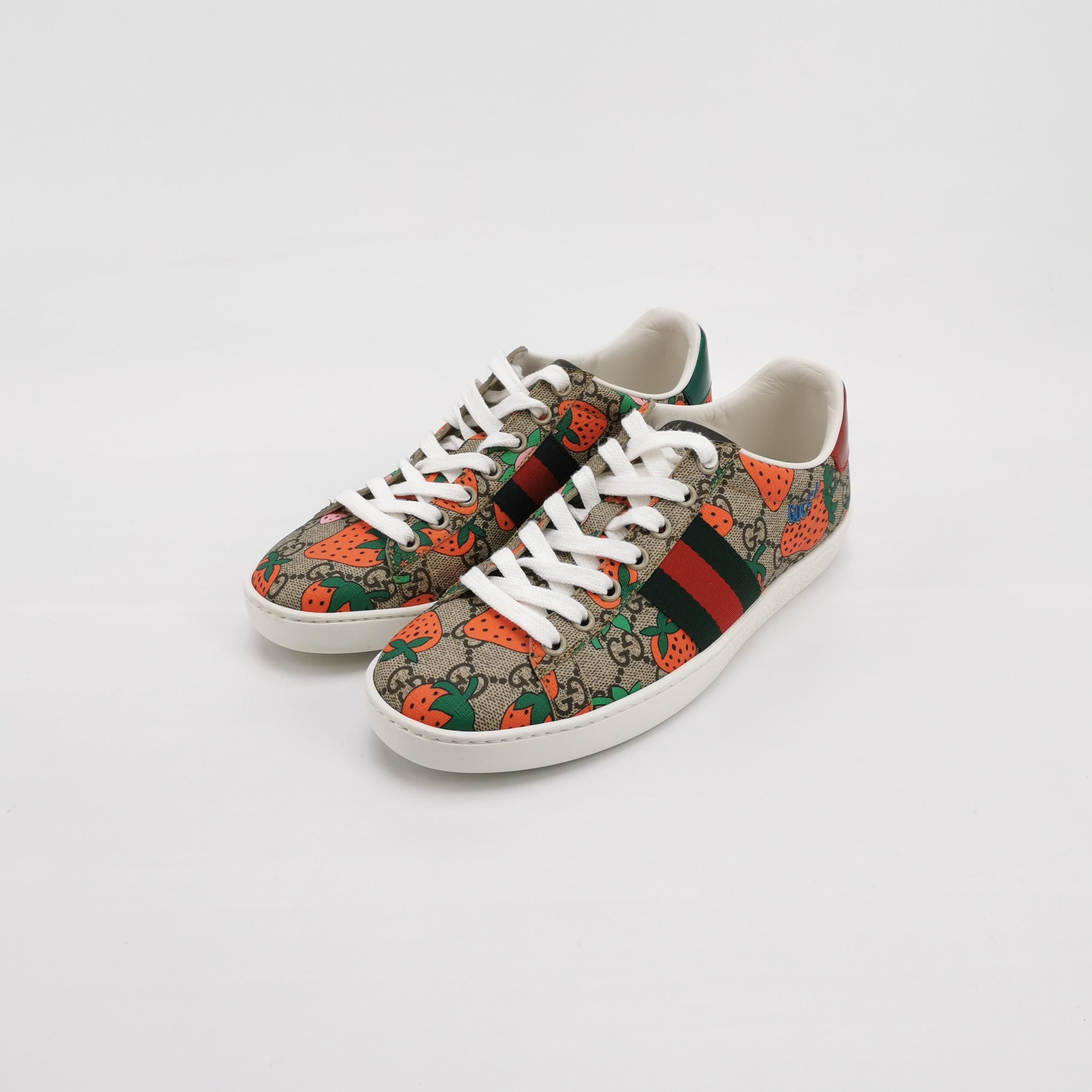 Gucci Gucci Women 6-5 Lowtop Sneakers Size US 6.5 / IT 36.5 - 2 Thumbnail