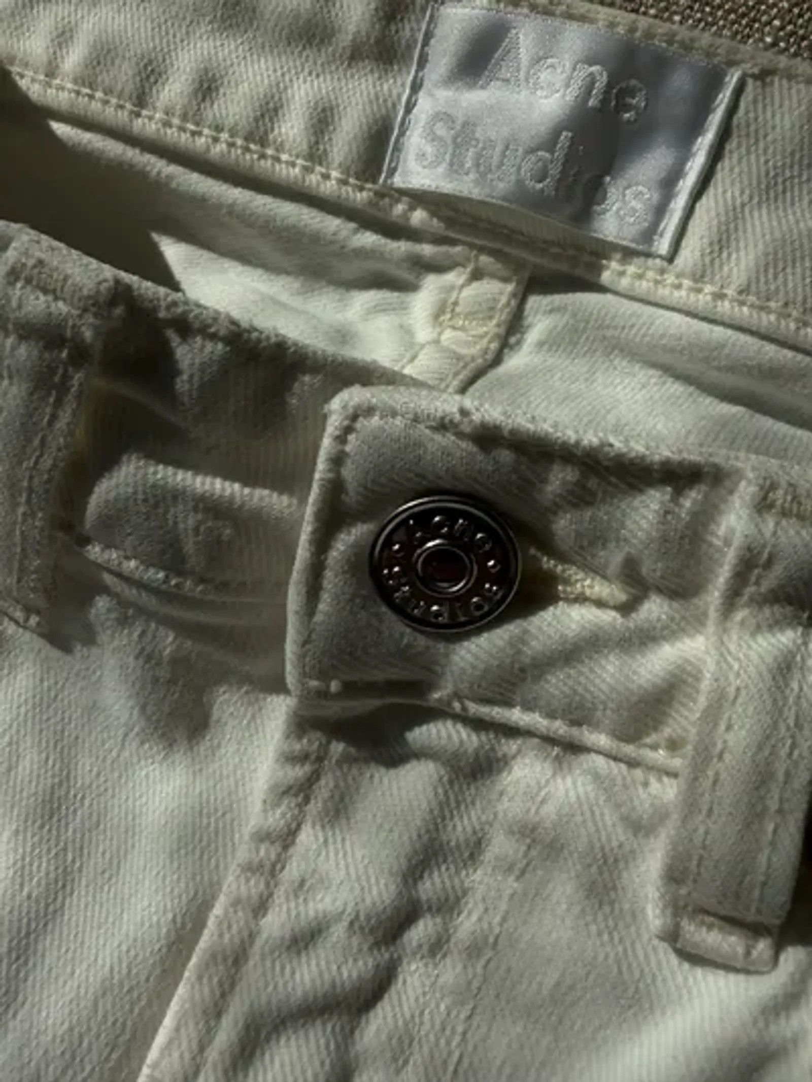 Acne Studios Acne Studios Acne Studios Patti Vintage white Jeans Size 26" / US 2 / IT 38 - 2 Thumbnail