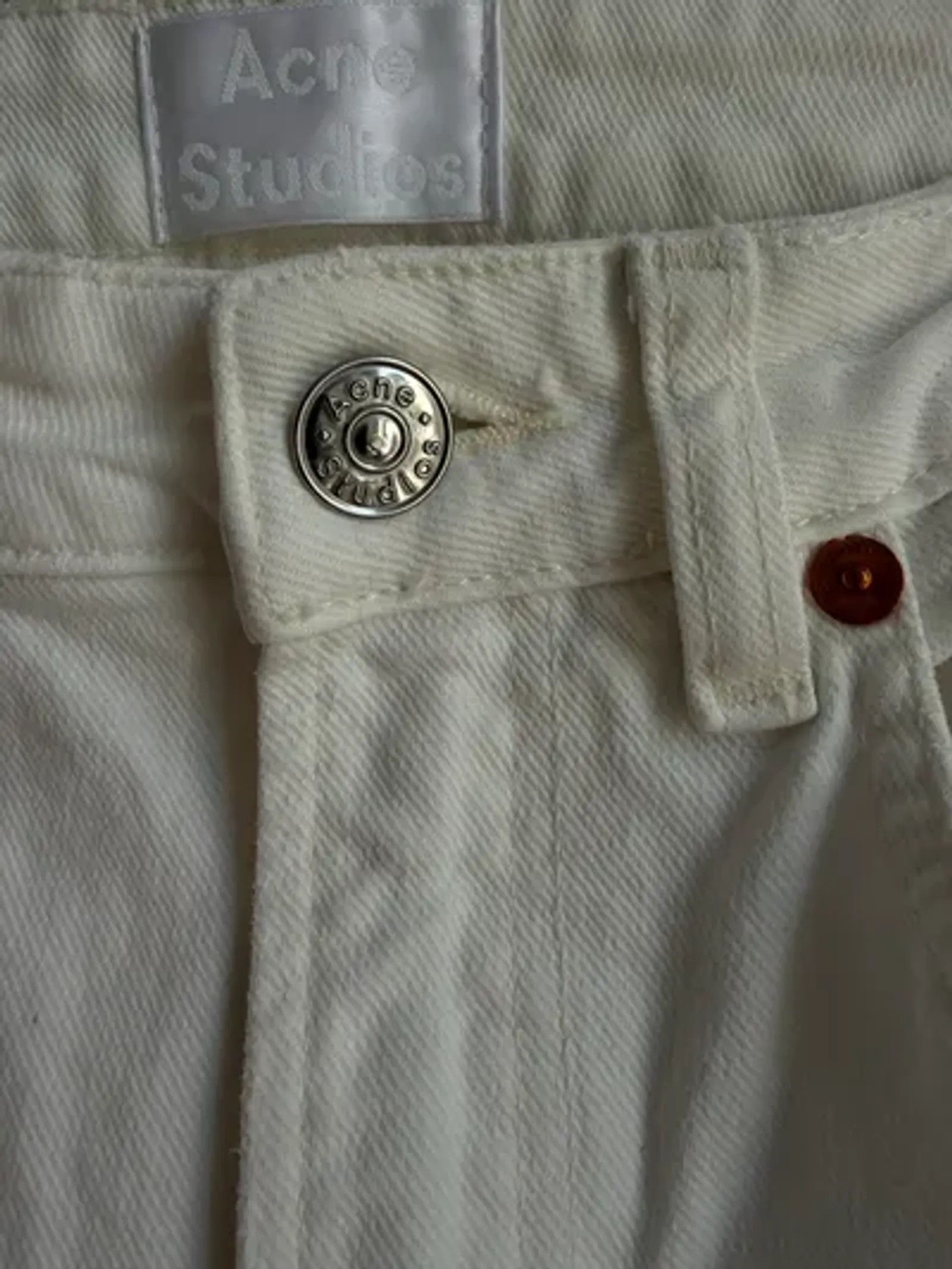Acne Studios Acne Studios Acne Studios Patti Vintage white Jeans Size 26" / US 2 / IT 38 - 4 Thumbnail