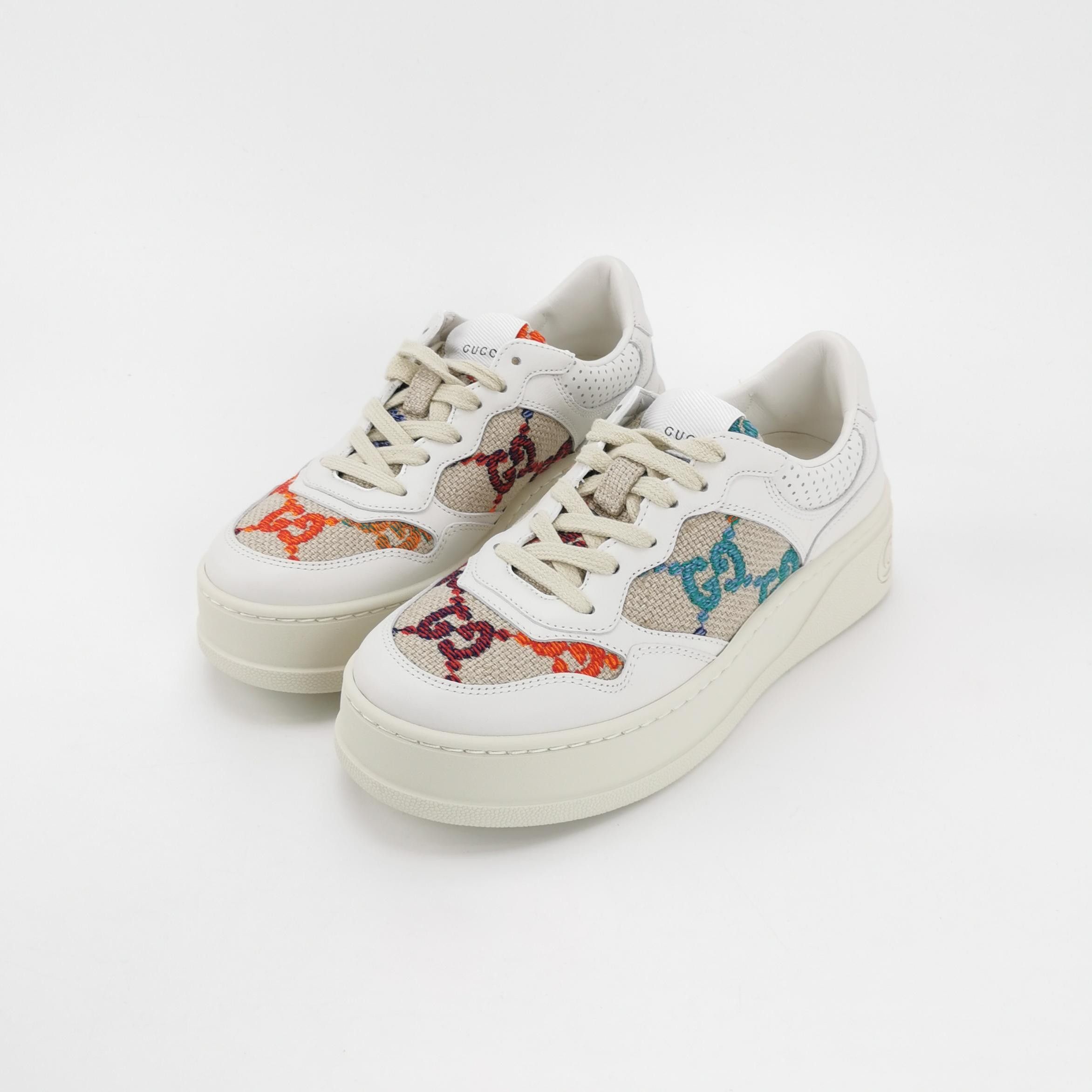 Gucci Gucci Women 5-5 Lowtop Sneakers Size US 5.5 / IT 35.5 - 2 Thumbnail