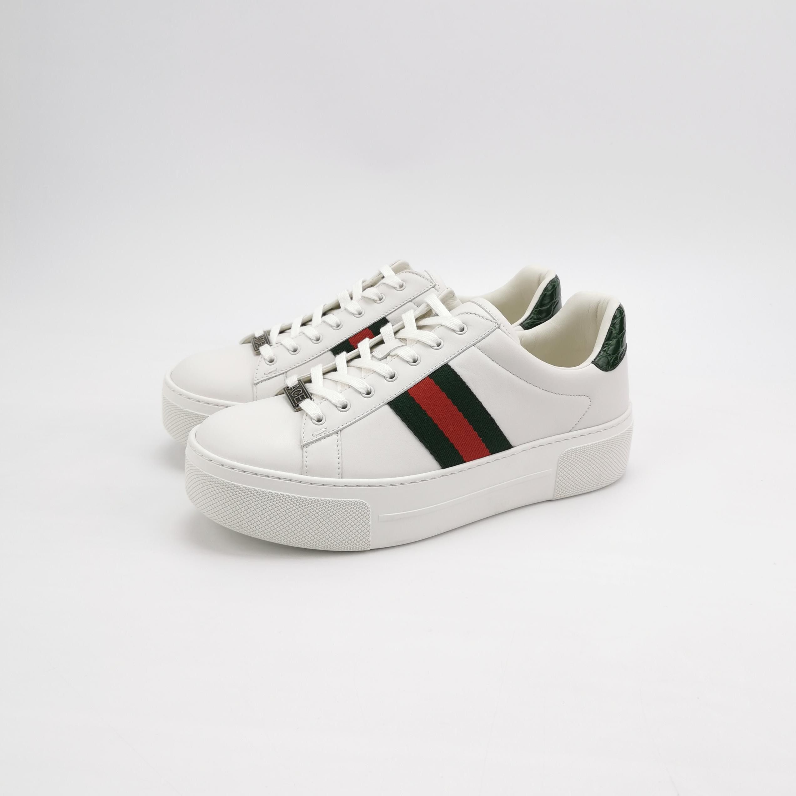 Gucci Gucci Women 9-5 Lowtop Sneakers Size US 9.5 / IT 39.5 - 2 Thumbnail