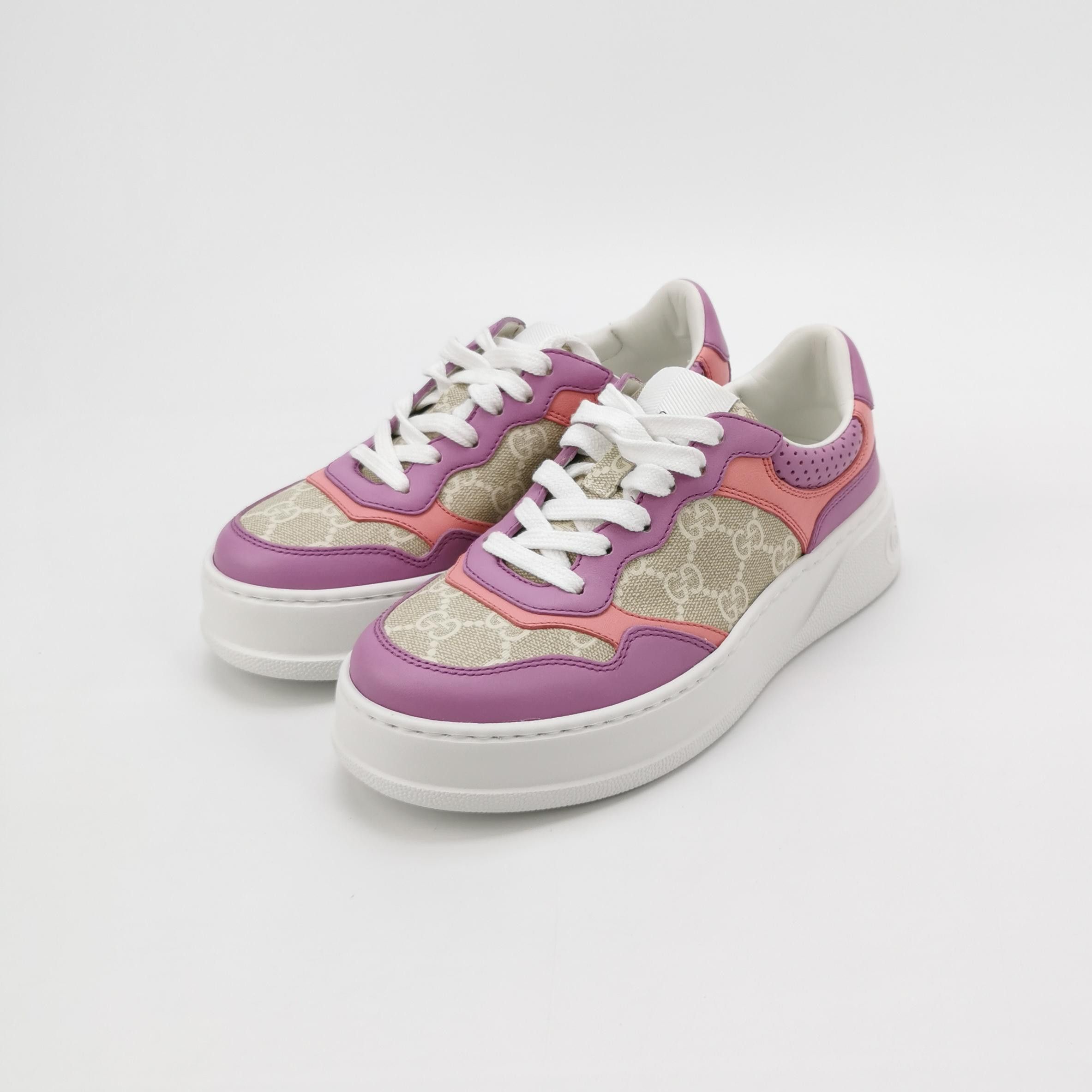 Gucci Gucci Women 5-5 Lowtop Sneakers Size US 5.5 / IT 35.5 - 2 Thumbnail