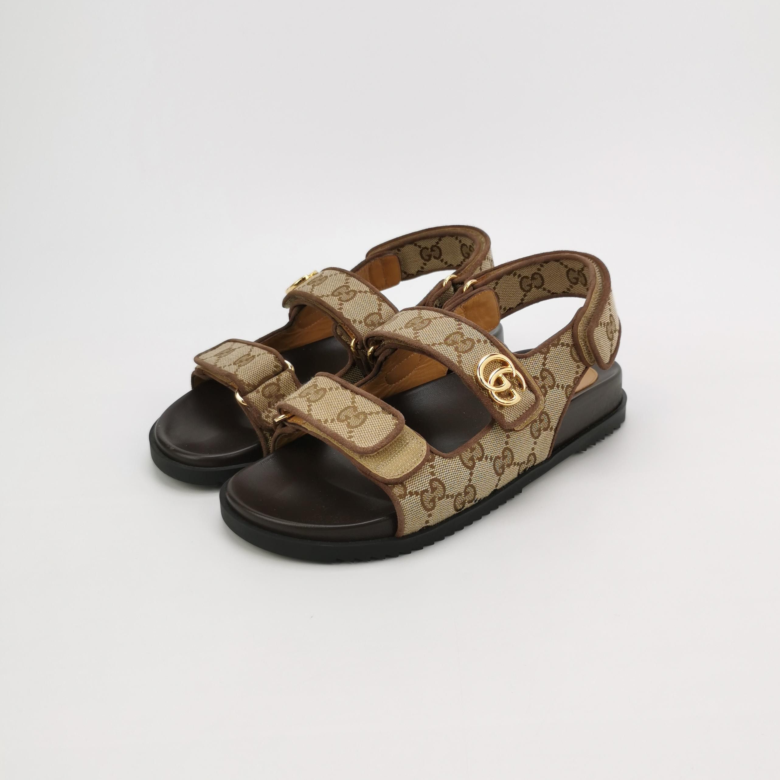Gucci Gucci Women 7-5 Sandals Size US 7.5 / IT 37.5 - 2 Thumbnail
