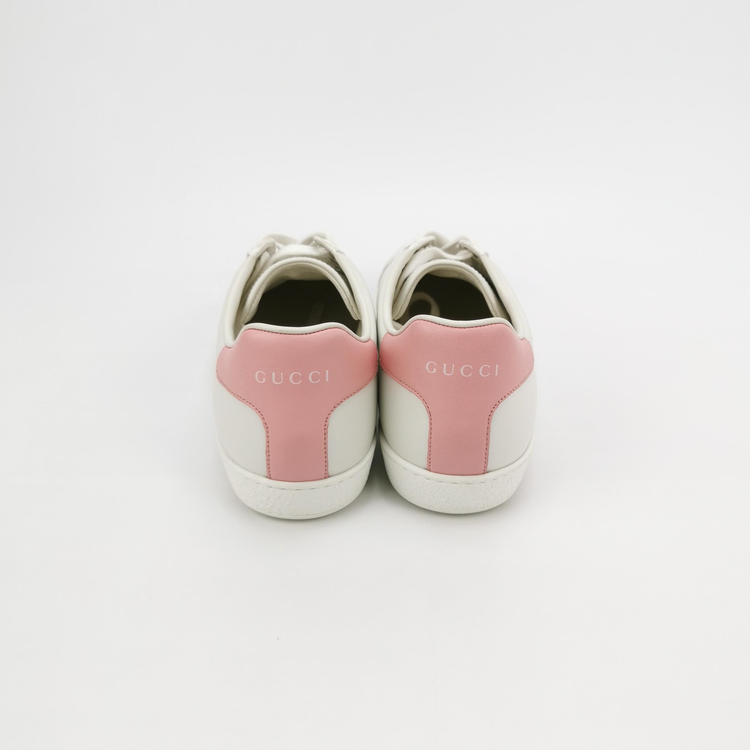 Gucci Gucci Women 10-5 Lowtop Sneakers Size US 10.5 / IT 40.5 - 4 Thumbnail