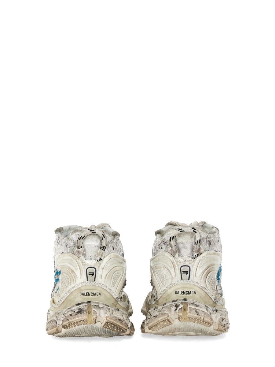 Balenciaga BALENCIAGA SNEAKER RUNNER - WHITE (IT 38) Size US 8 / IT 38 - 4 Thumbnail