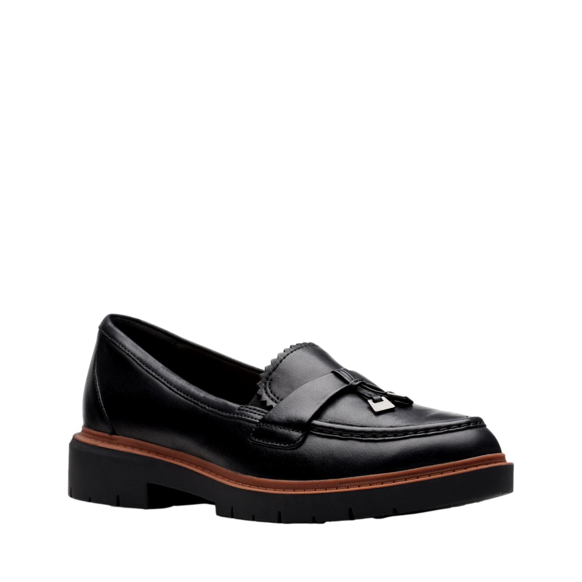 Clarks Westlynn Bella Black Leather 26174456 Size US 8 / IT 38 - 4 Thumbnail