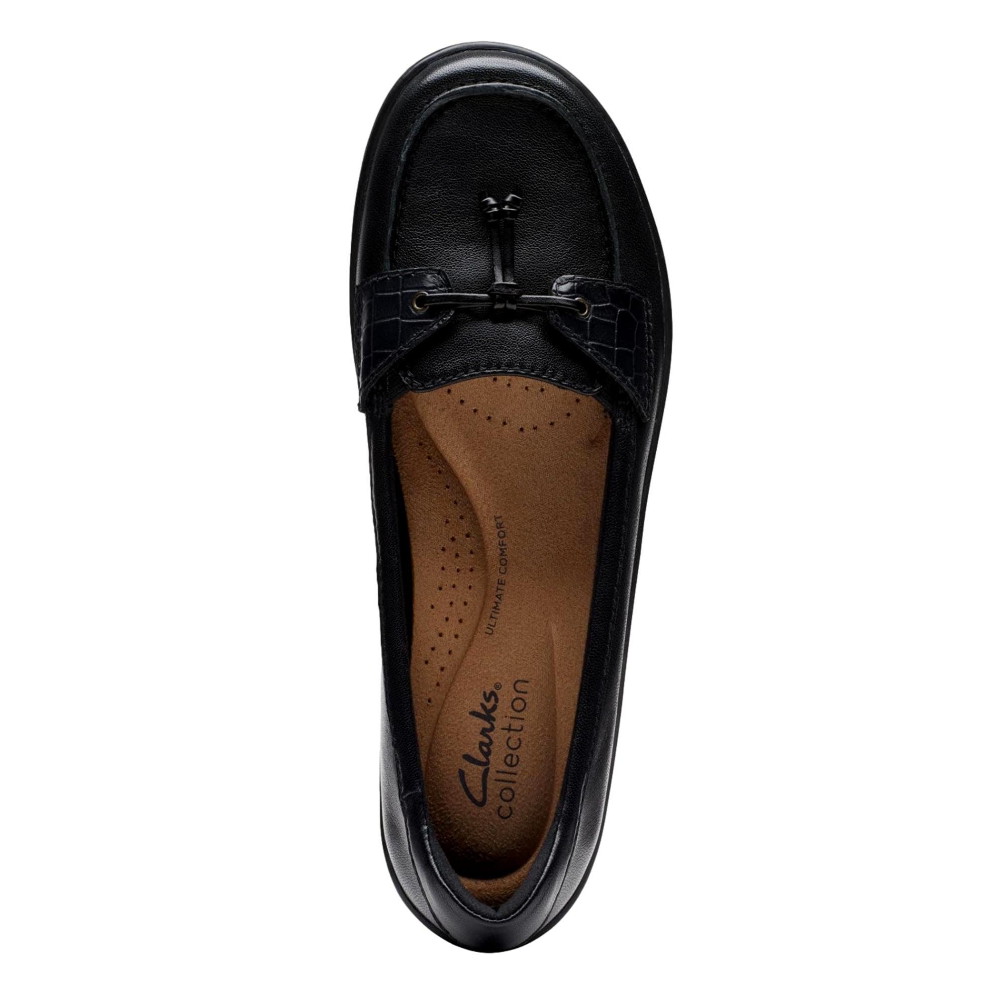 Clarks Cora Haley Black 26174486 Size US 8 / IT 38 - 3 Thumbnail