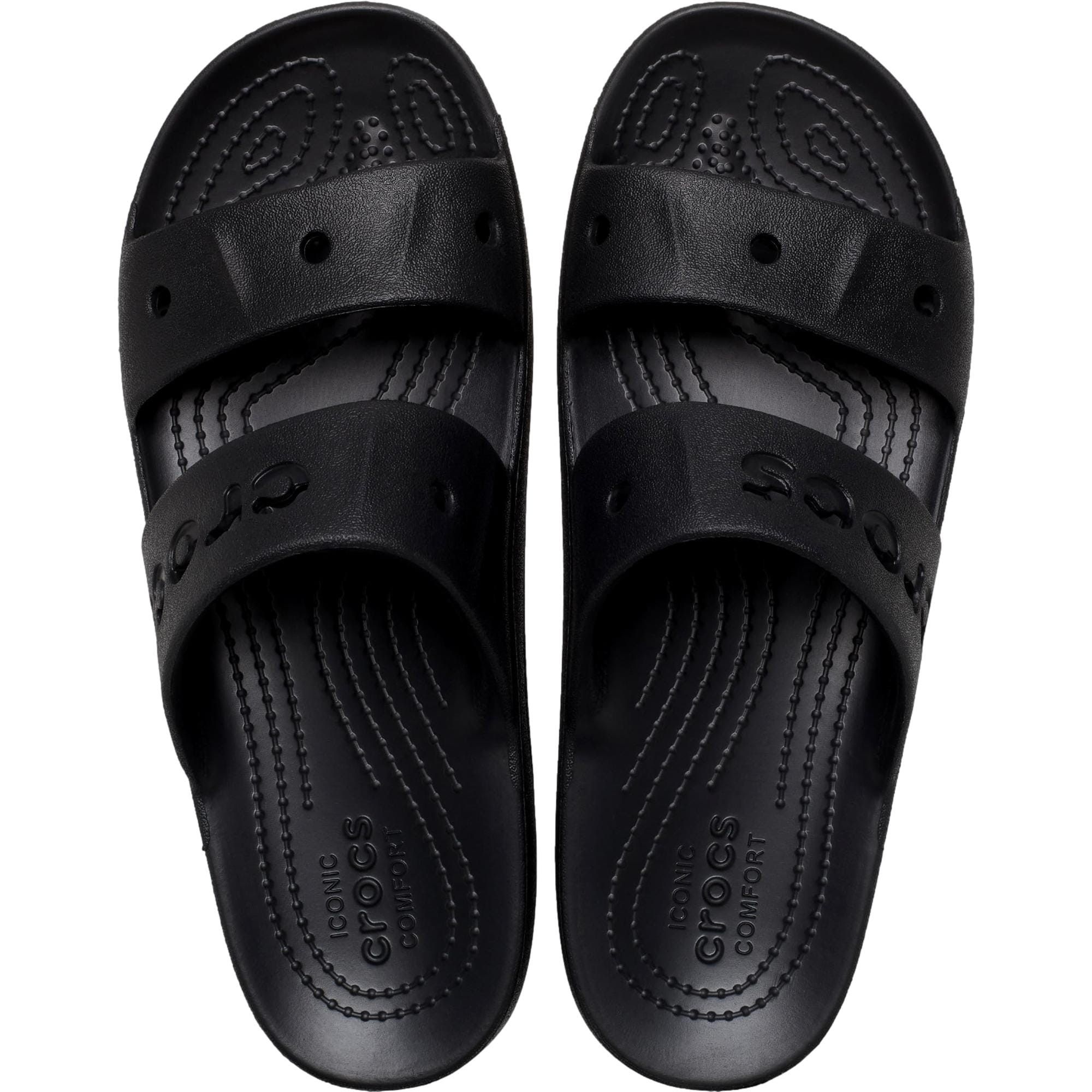 Crocs Via Platform Sandals Black 210121-001 Size US 8 / IT 38 - 2 Thumbnail