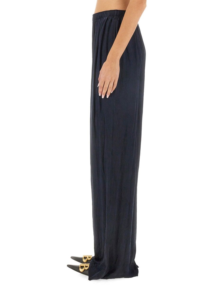 Balenciaga BALENCIAGA PANTS "PYJAMA" - BLUE (IT 36) Size 36" / US 14 / IT 50 - 4 Thumbnail