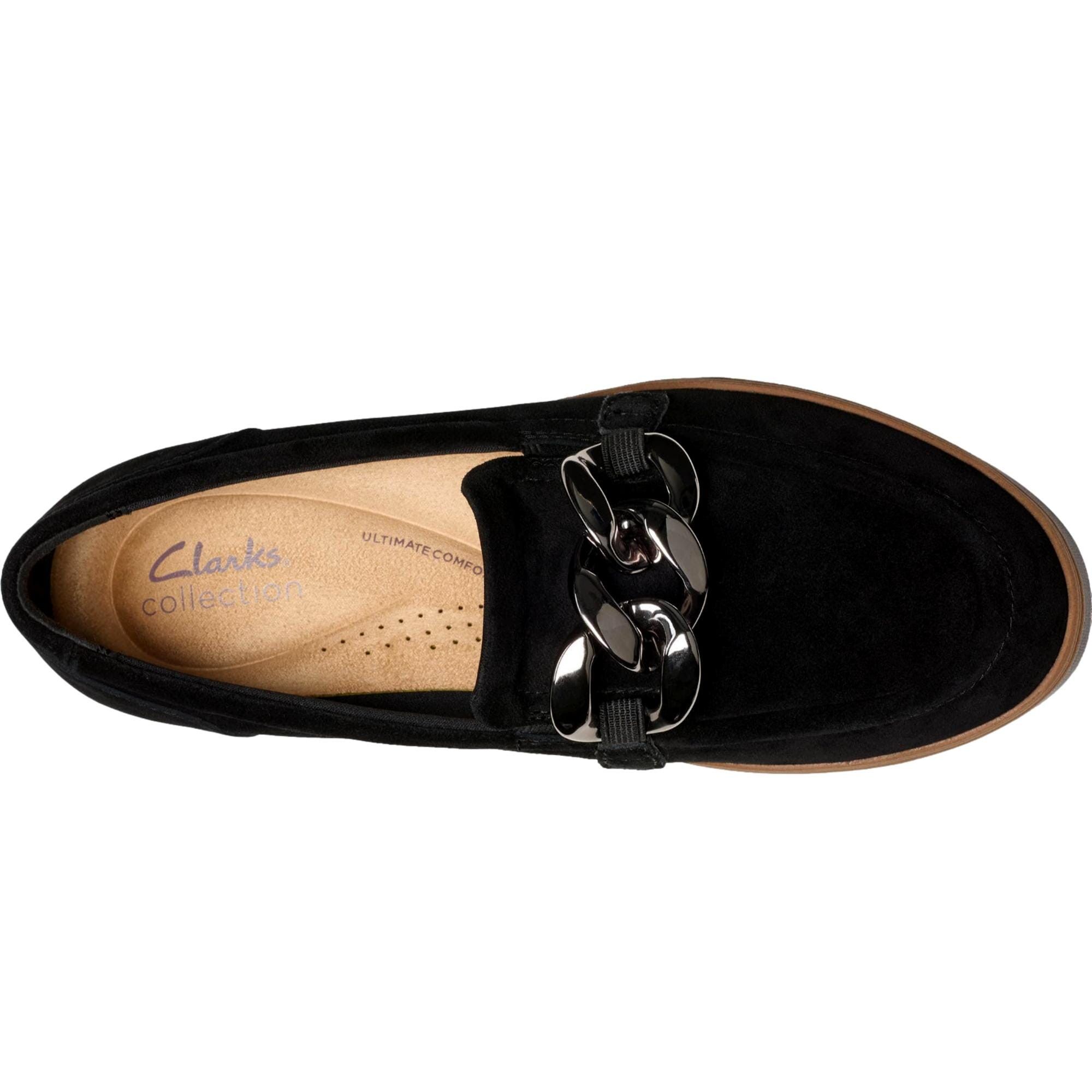 Clarks Zylah May Navy Suede 26180112 Size US 8.5 / IT 38.5 - 3 Thumbnail