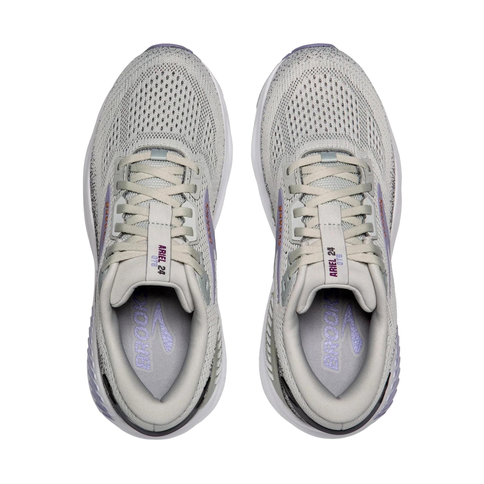 Brooks Ariel GTS 24 Mercury / Ebony / Sweet Lavender 120414 1B 080 Size US 8.5 / IT 38.5 - 2 Thumbnail